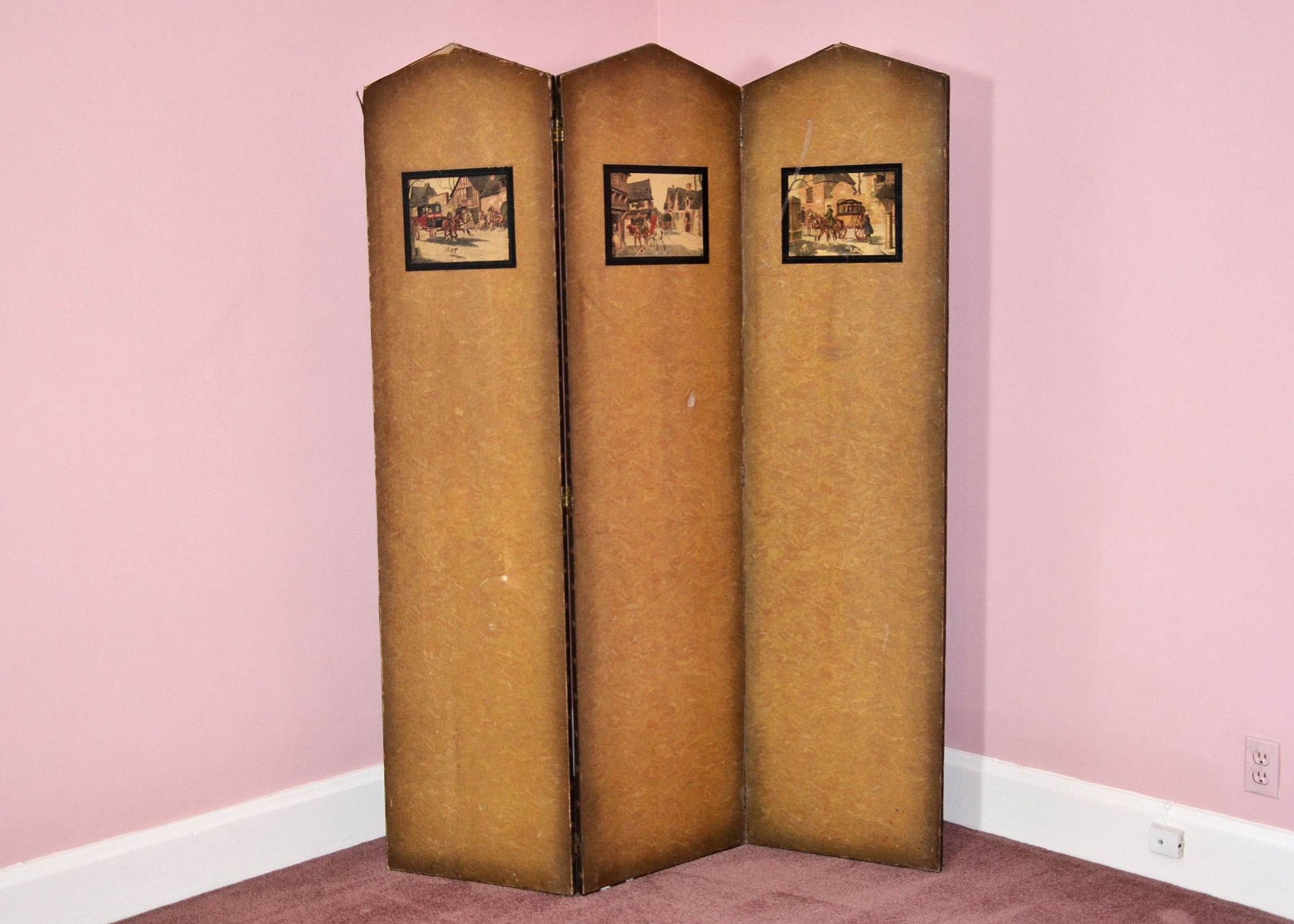Vintage Folding Screen