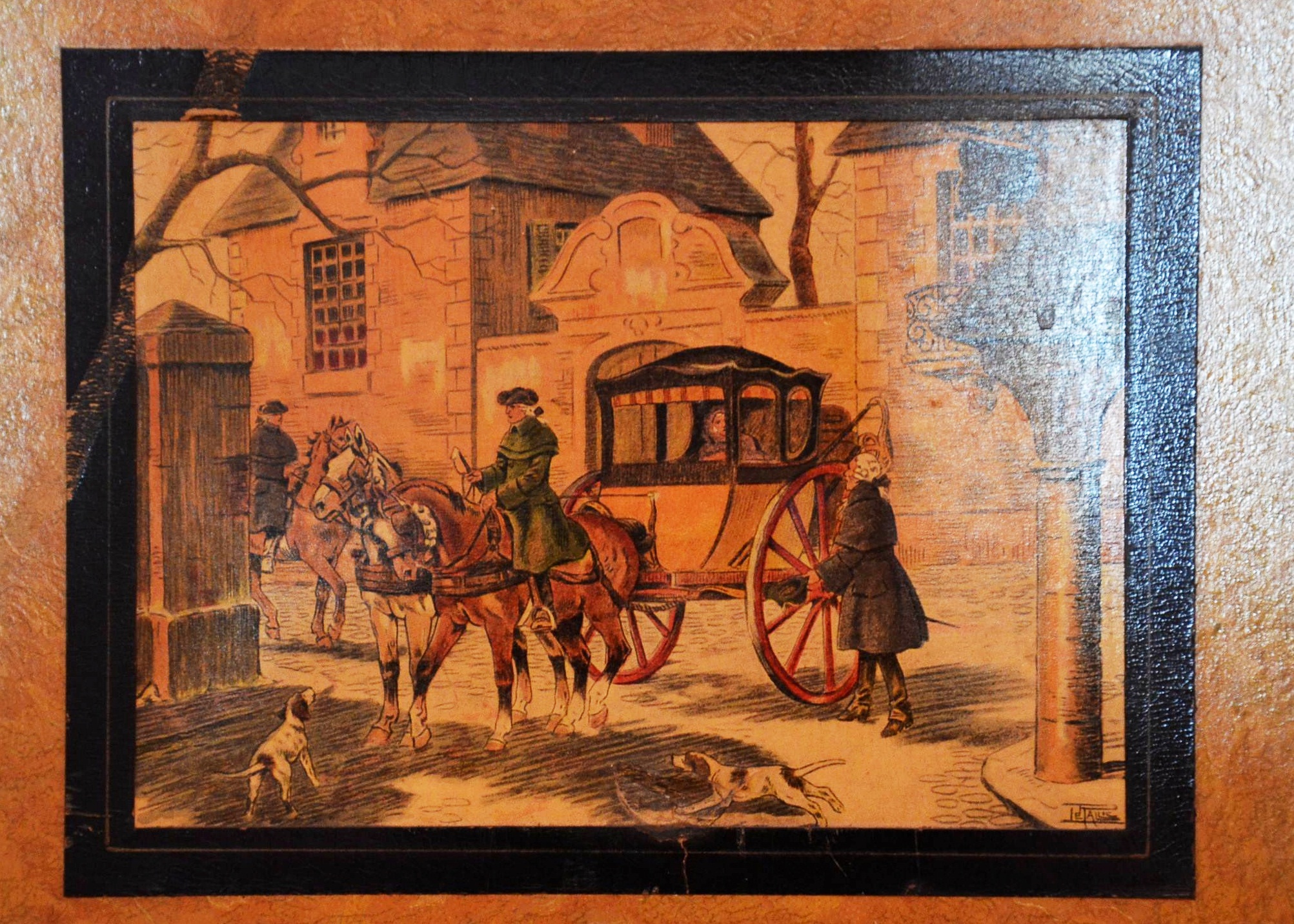 Vintage Folding Screen