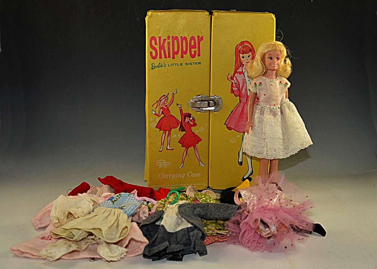 Skooter Doll, Skipper Case and Skipper Clothing
