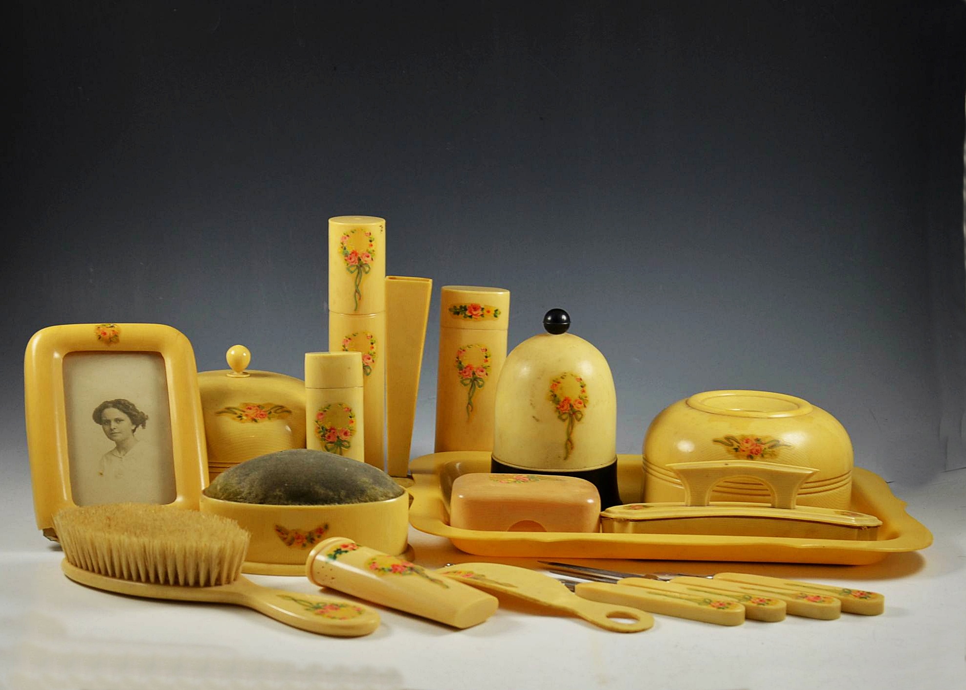 Celluloid Vanity Set