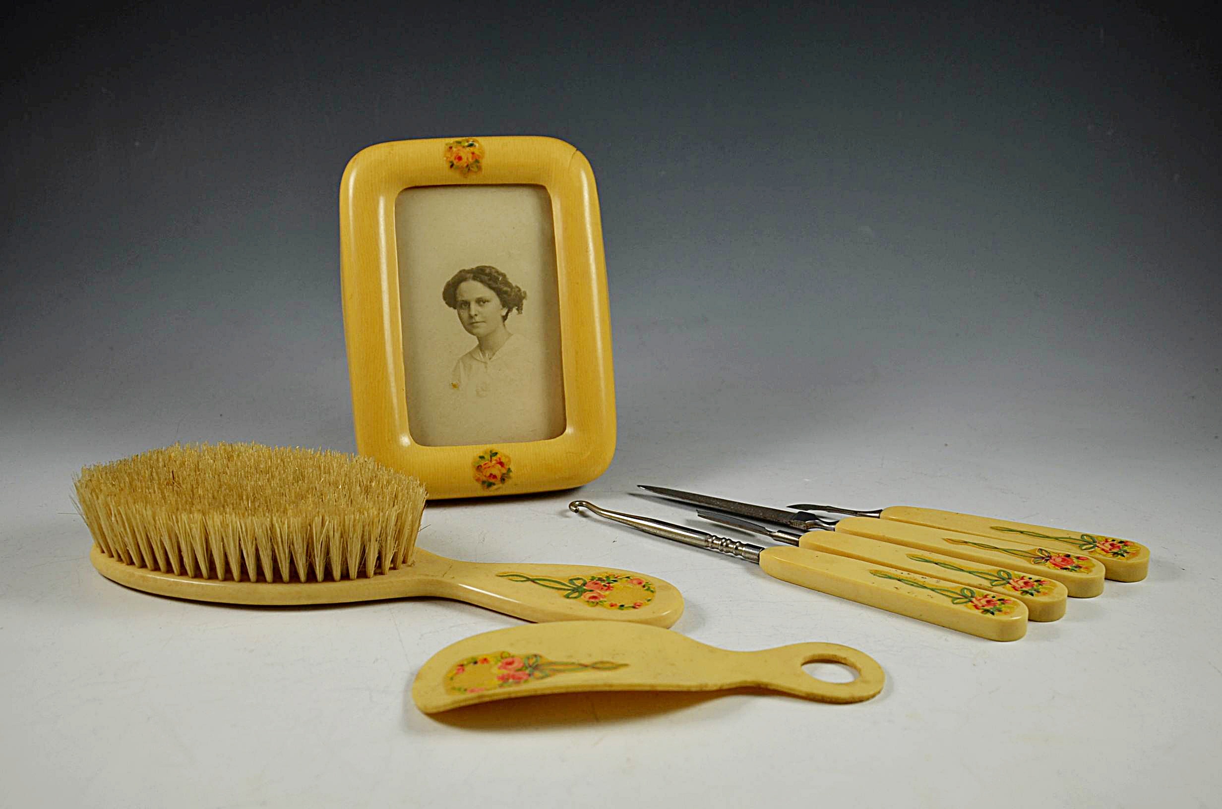 Celluloid Vanity Set