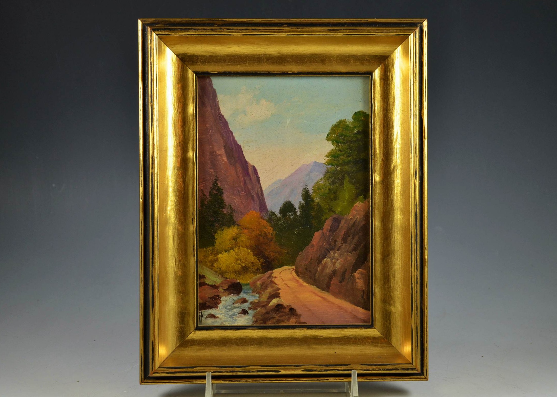 Oil Painting on Board, Landscape