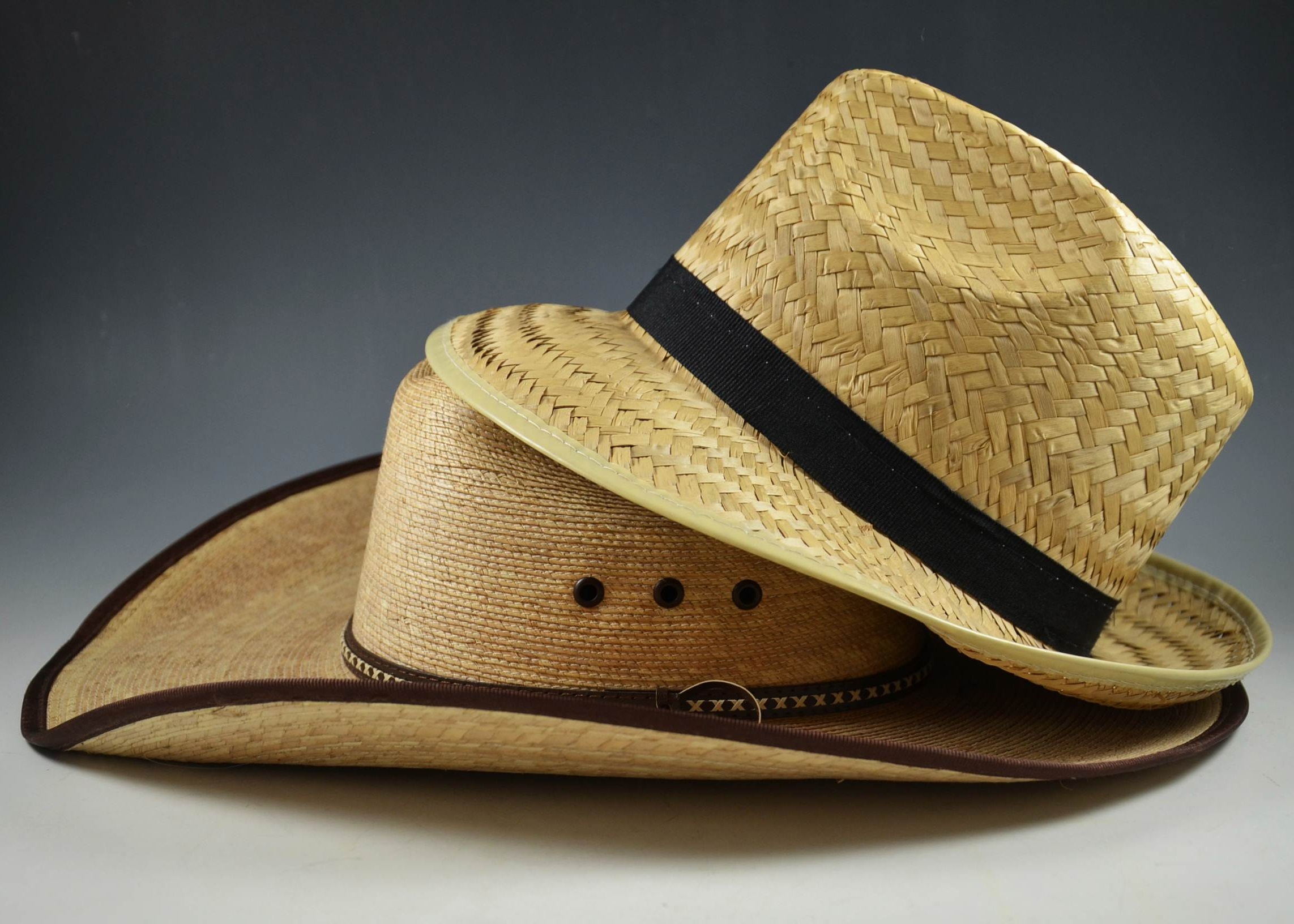 Pair of Straw Hats