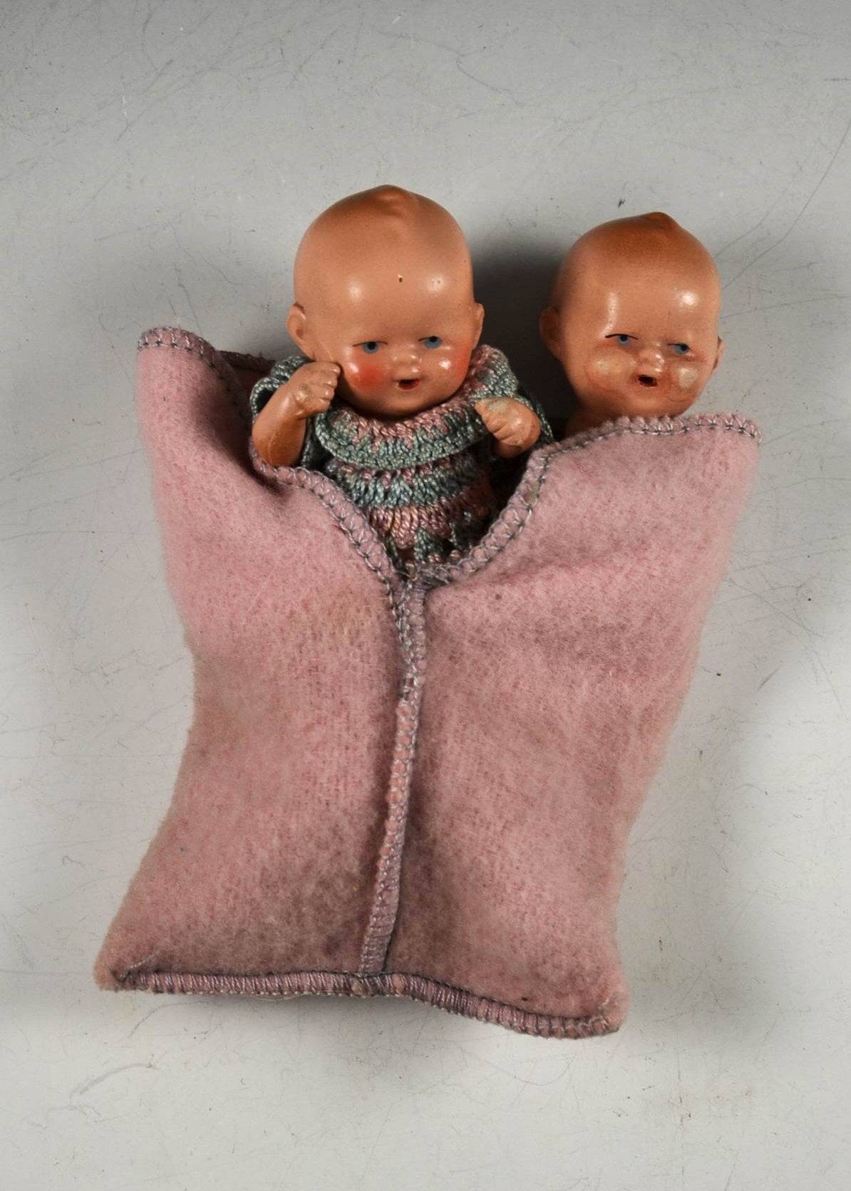 Pair of Baby Dolls, Made in Germany