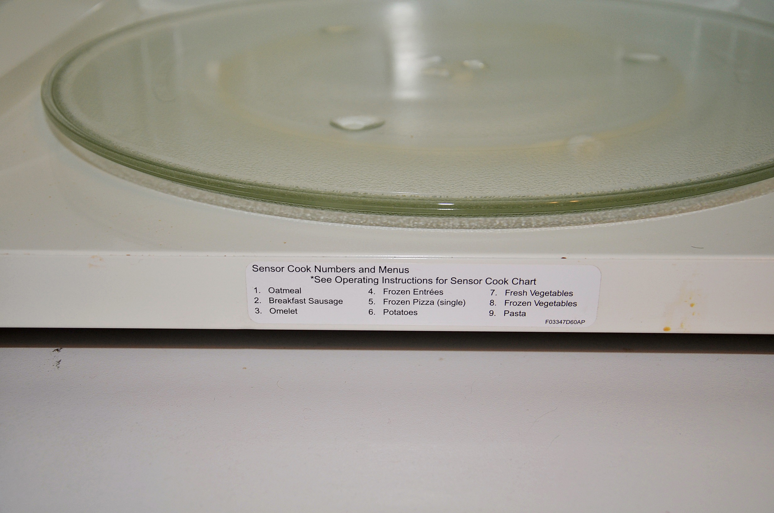 Panasonic Ivory Microwave Oven, Manufactured in 2010