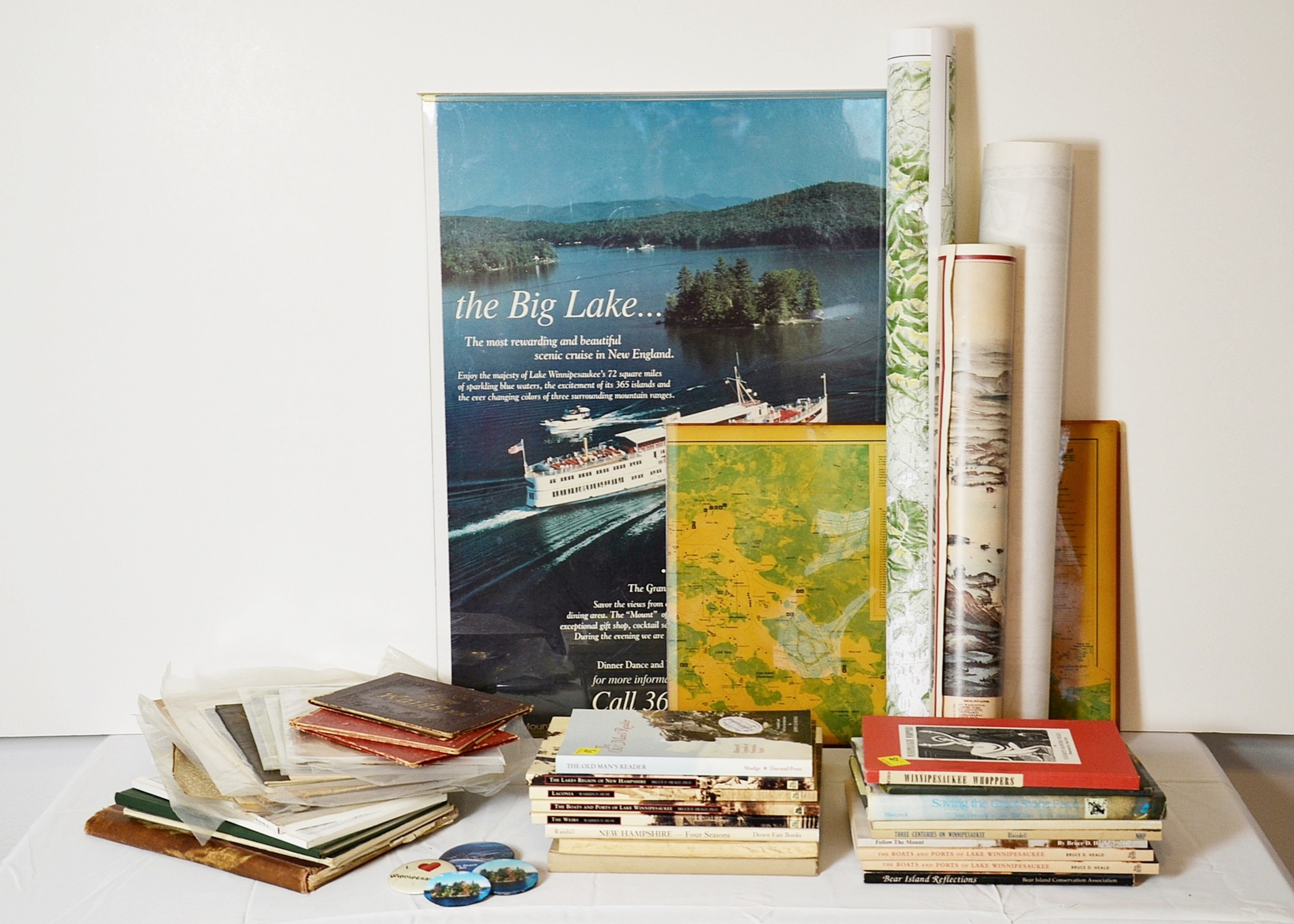 The Great Lakes Region of NH, Books and Historical Ephemera 