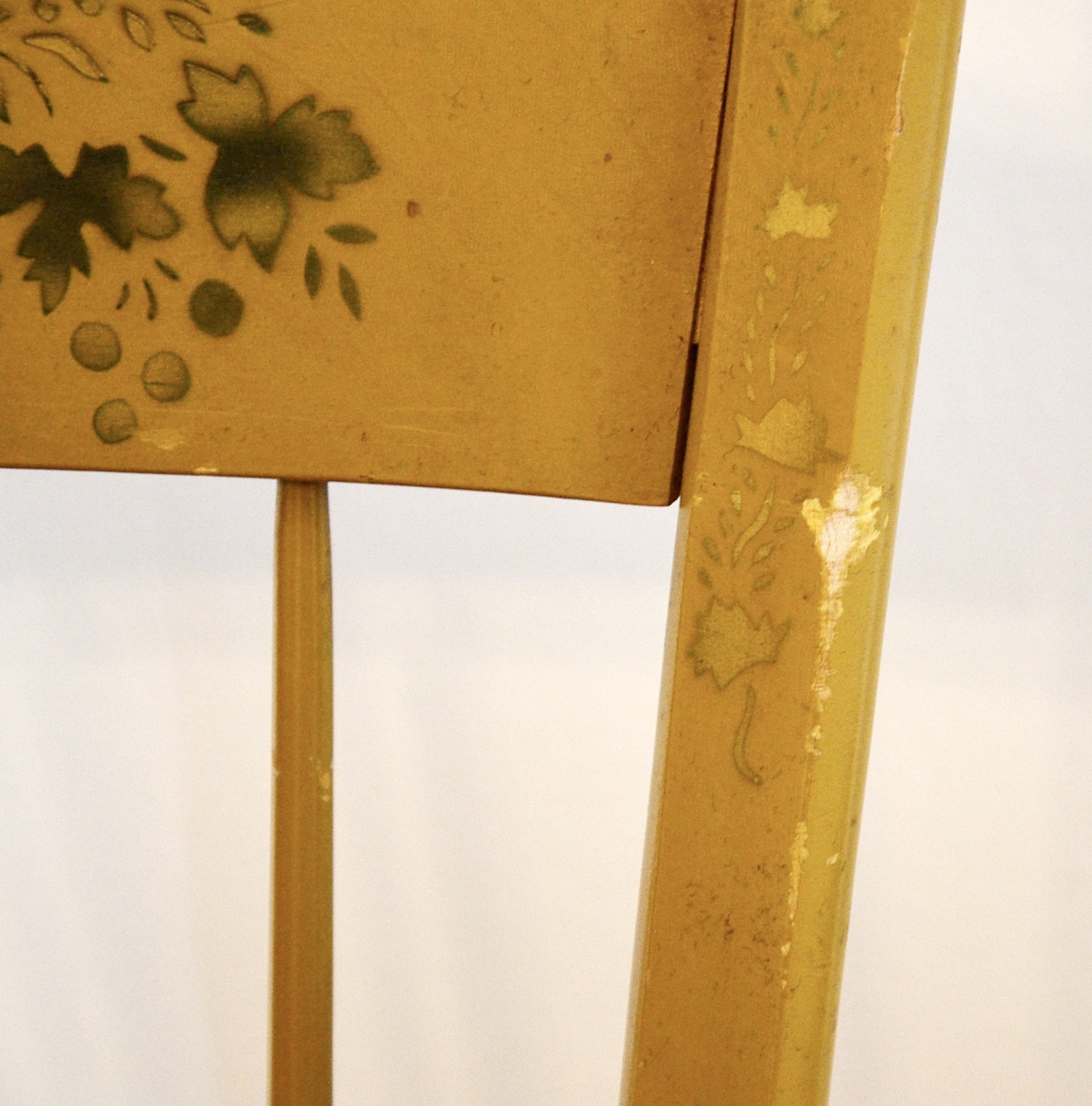 Nichols and Stone Hitchcock Style Stenciled Chairs