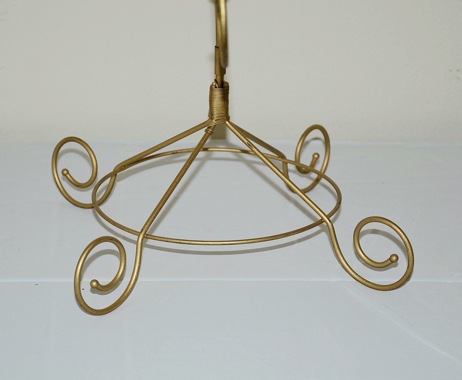 Gold Metal Ornament Tree