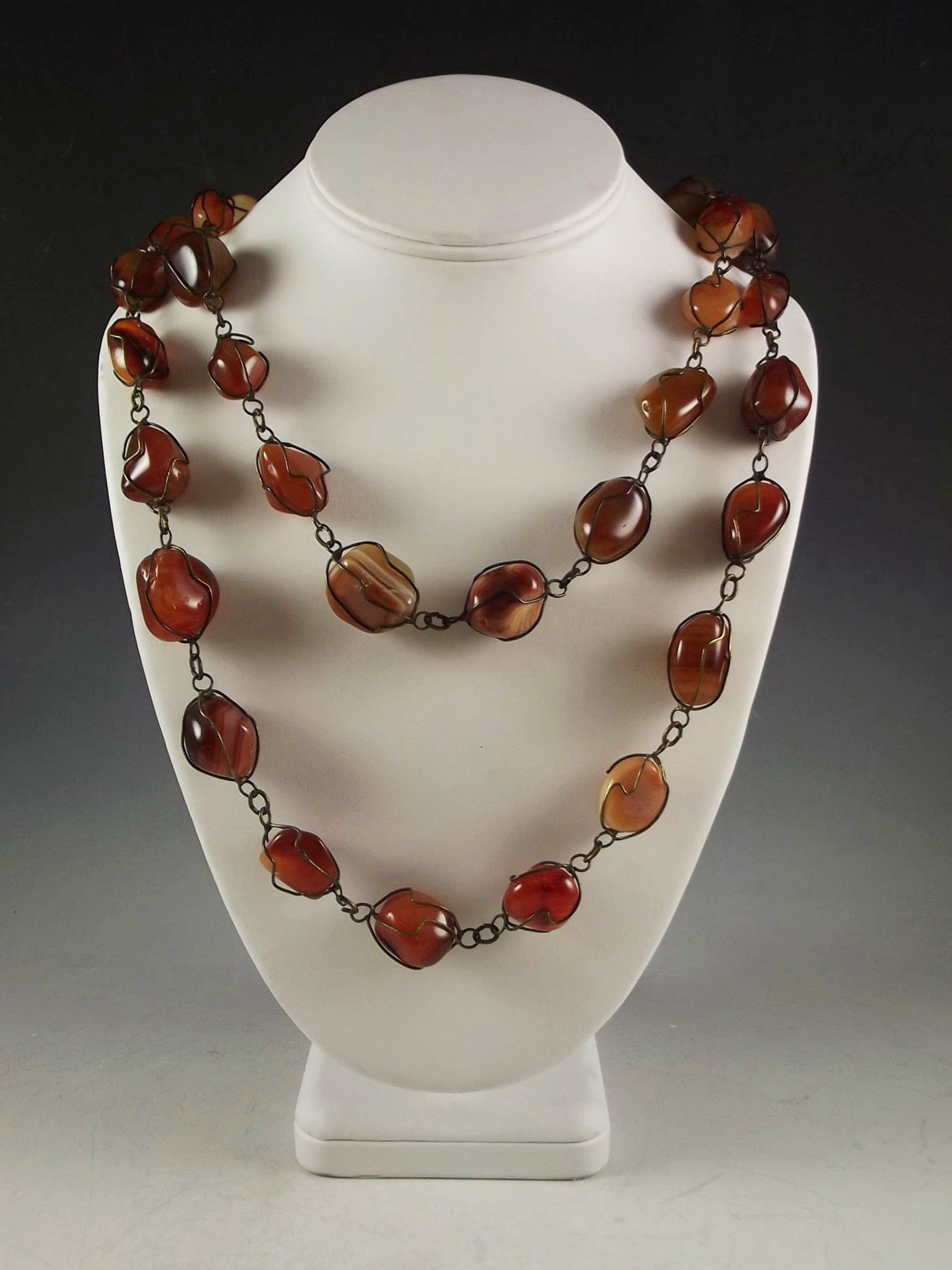 Costume Jewelry in Earth Tones