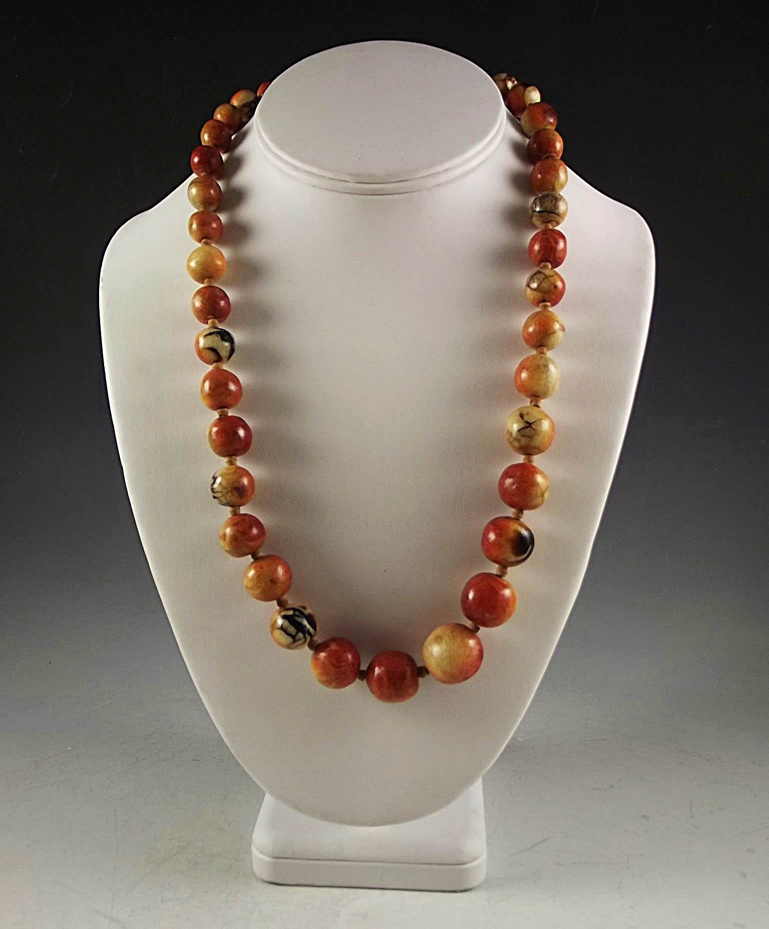 Costume Jewelry in Earth Tones