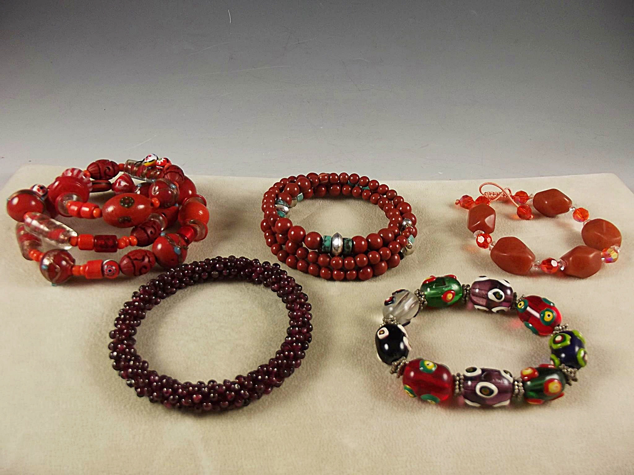 Costume Jewelry in Earth Tones