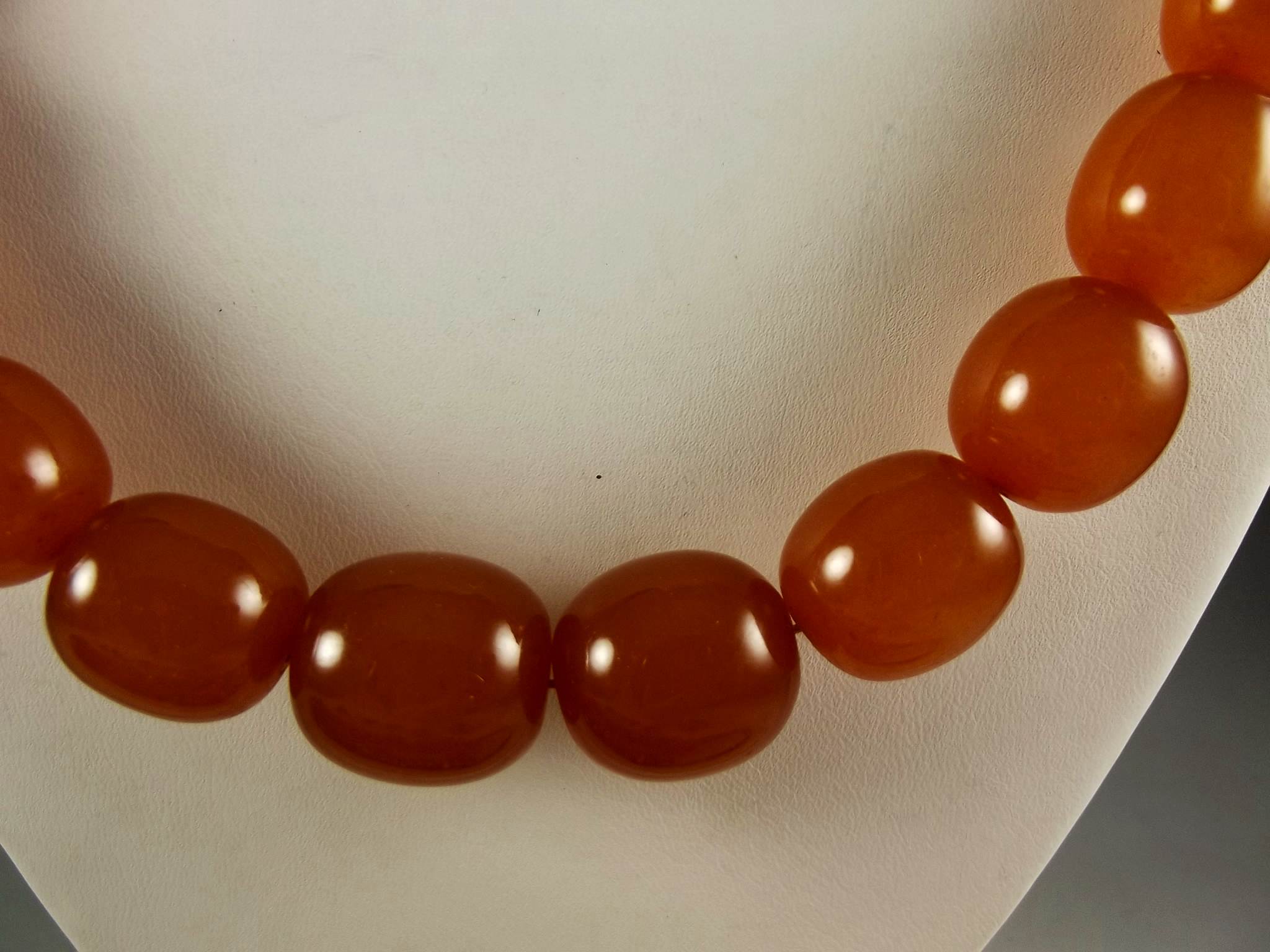 Group of Jewelry in Amber Tones