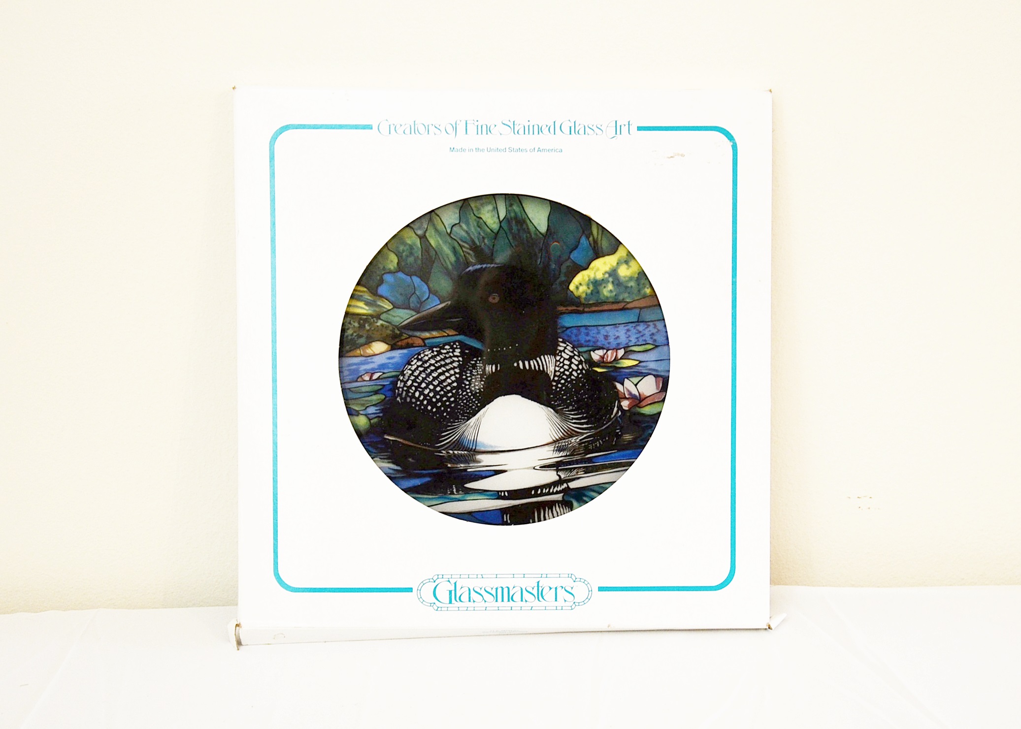 Glassmasters Stained Glass Art of a Loon