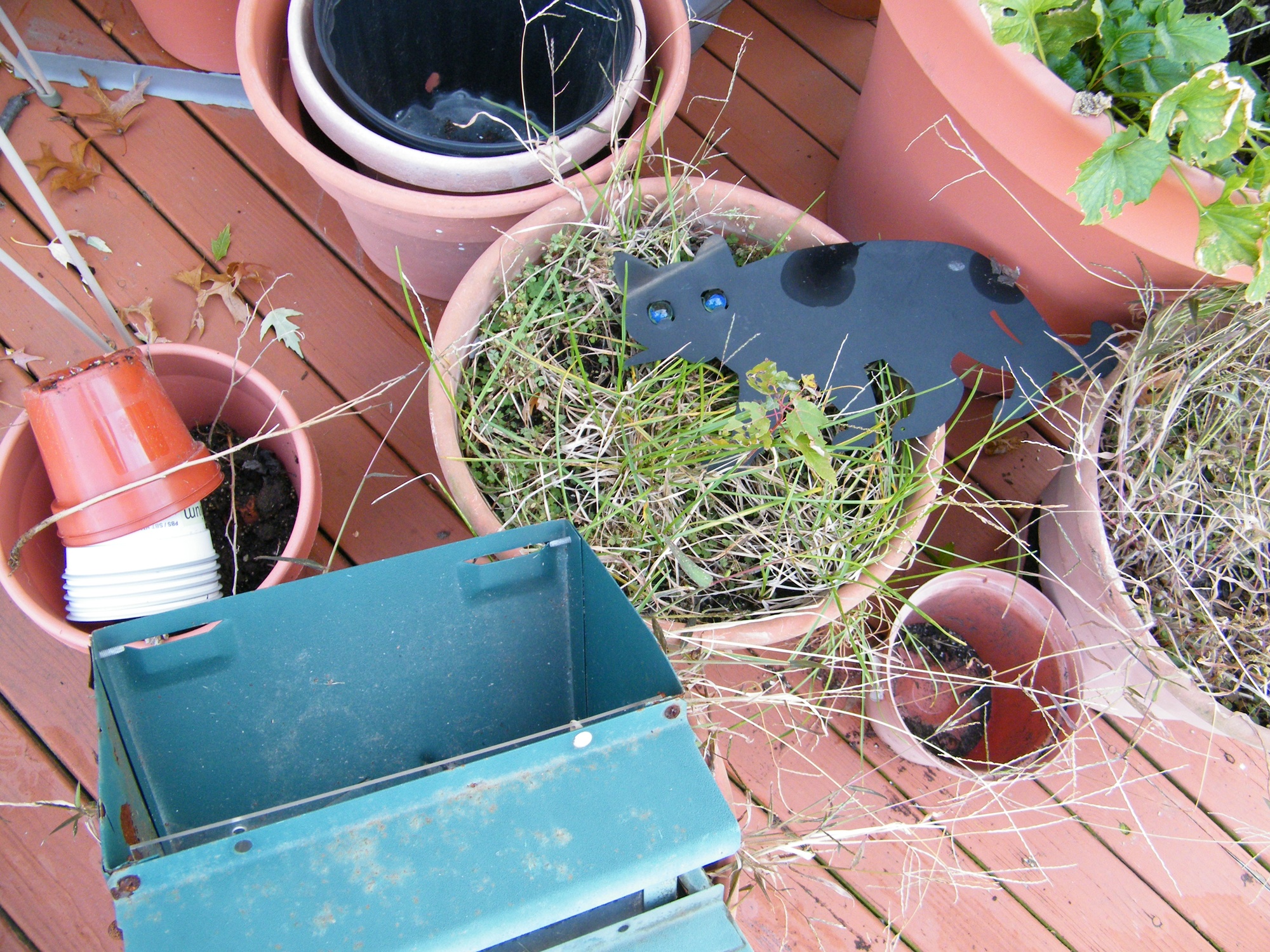 Garden Pots, Chairs, Tools