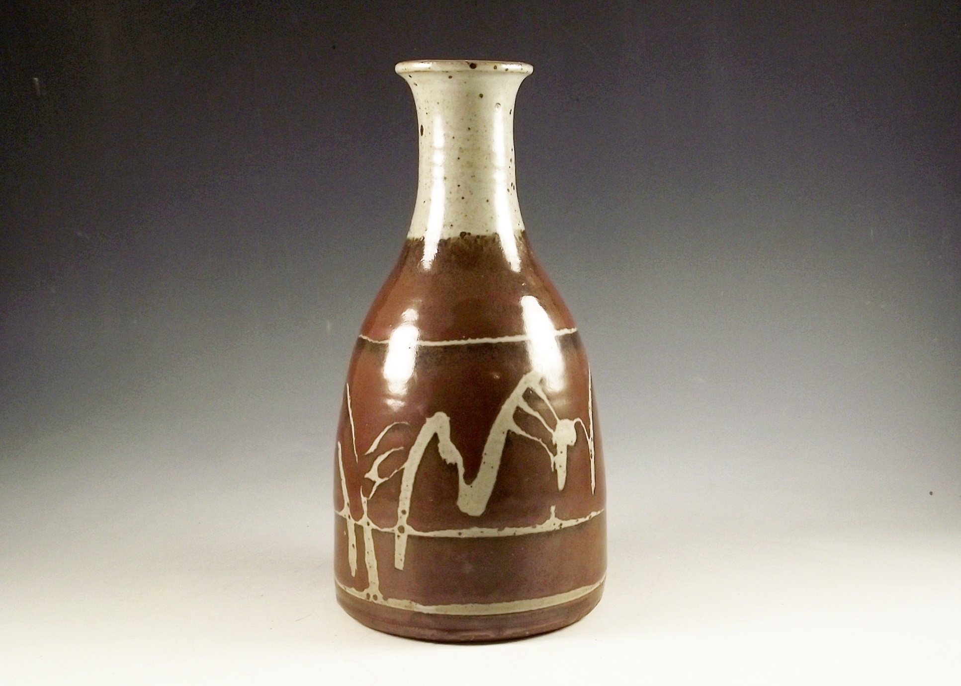Pottery Carafe in Neutral Colors