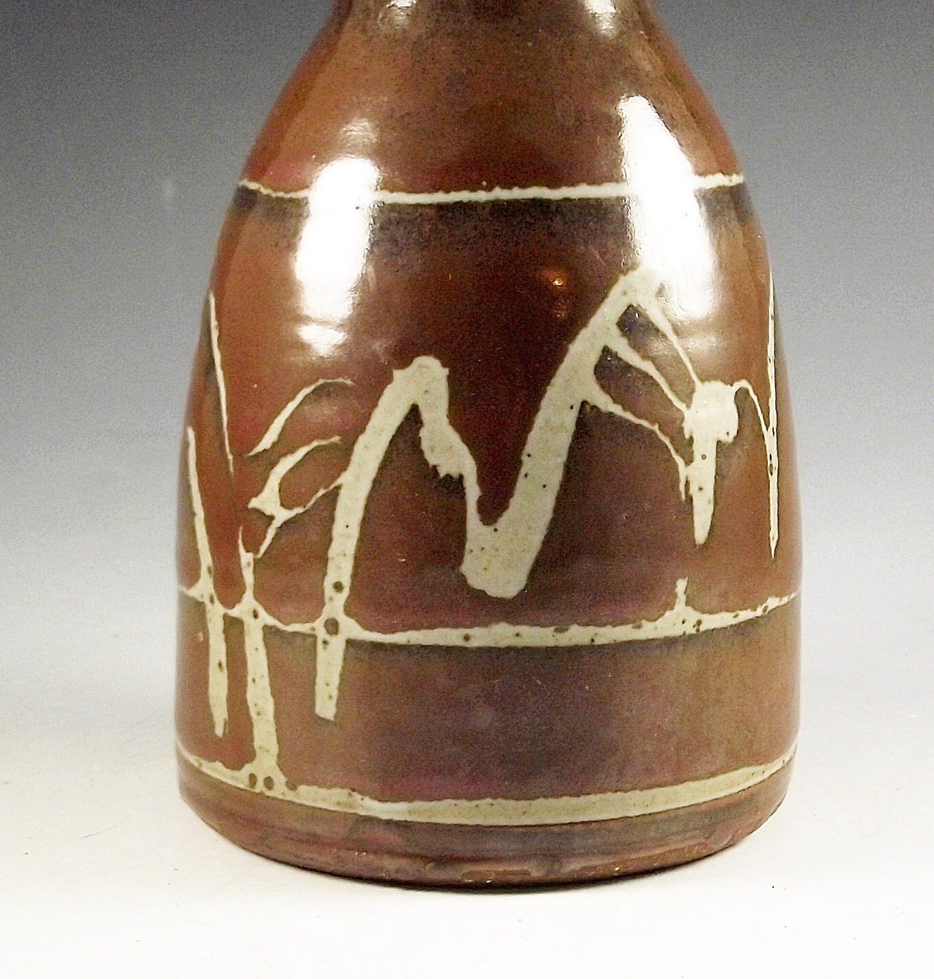 Pottery Carafe in Neutral Colors