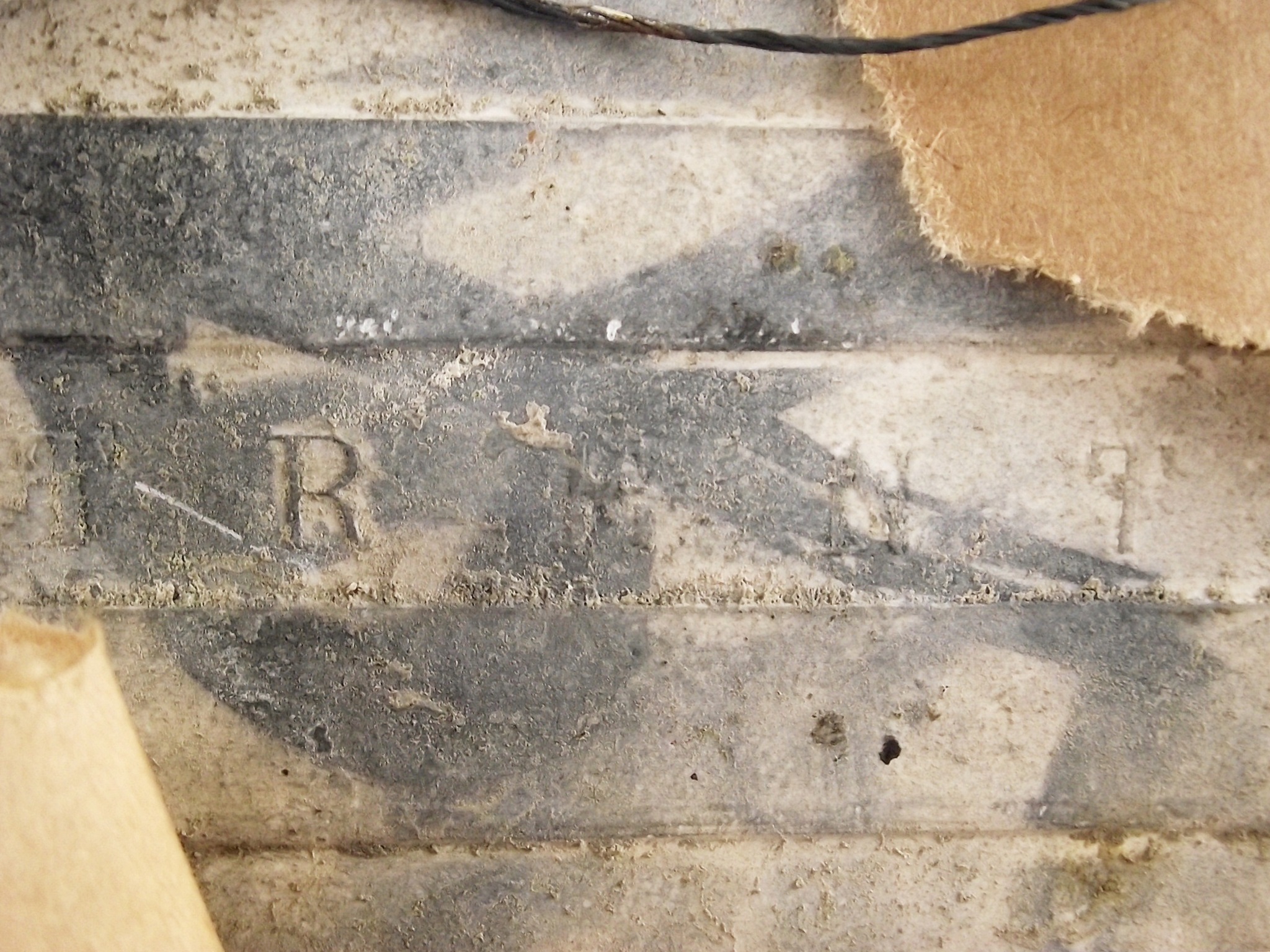 Trent Tile Company Framed Antique Tile, Bust of a Woman