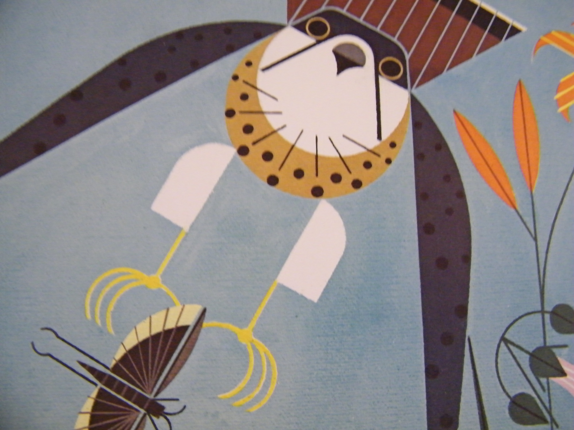 Charley Harper Cincinnati Nature Center Poster 'Summer'