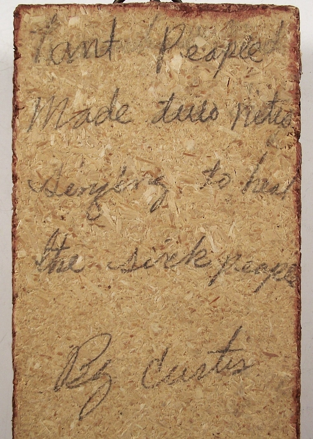 Navajo Made Sand Art Plaque 