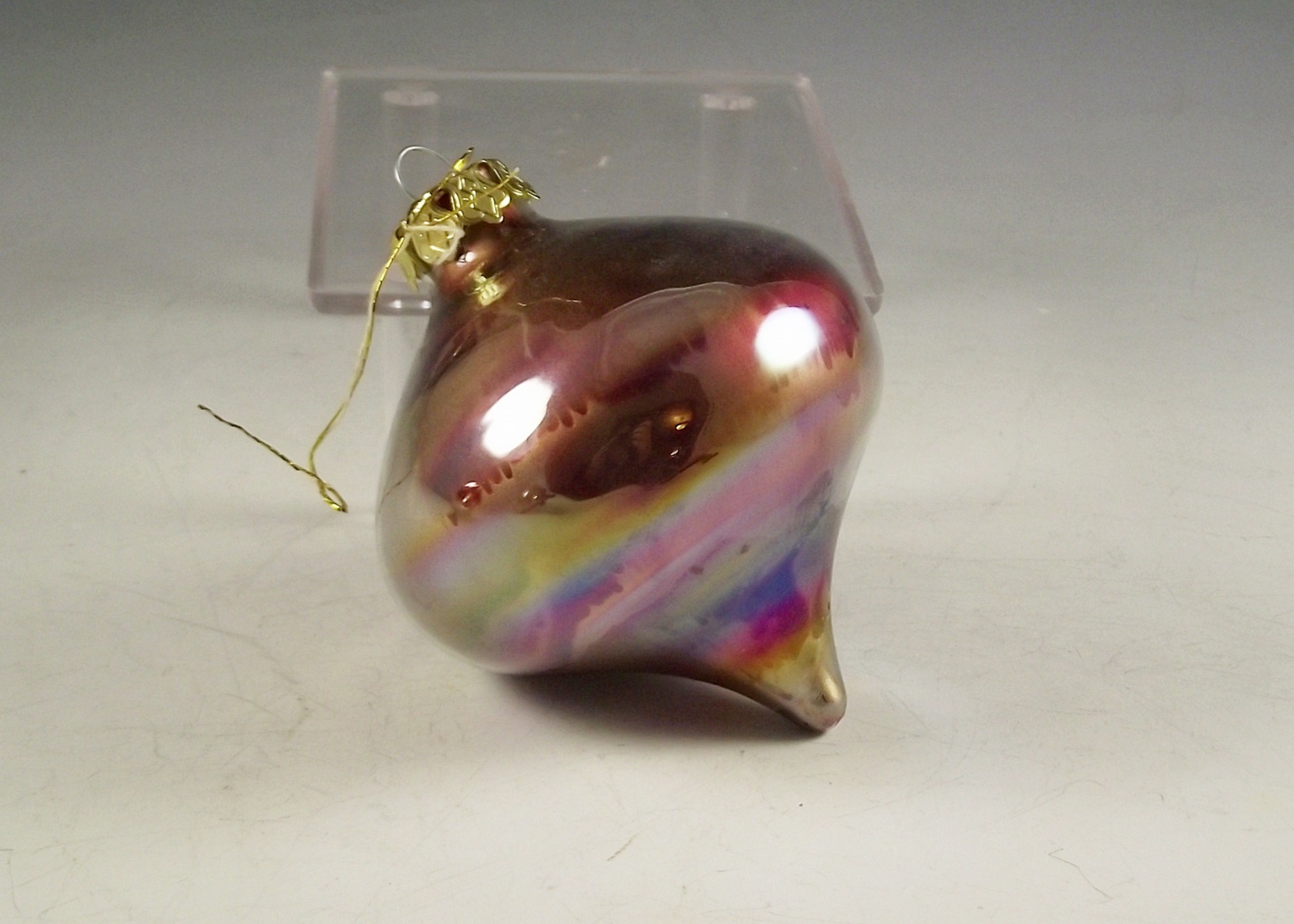 Three Glass Ornaments