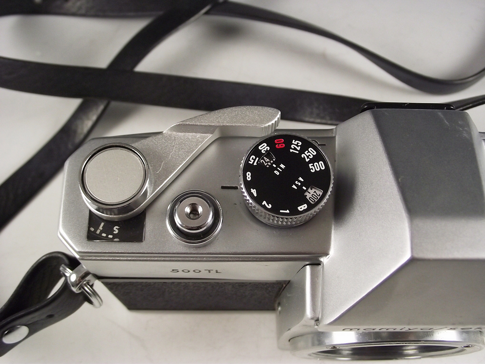 Mamiya/Sekar Vintage Camera with Lens