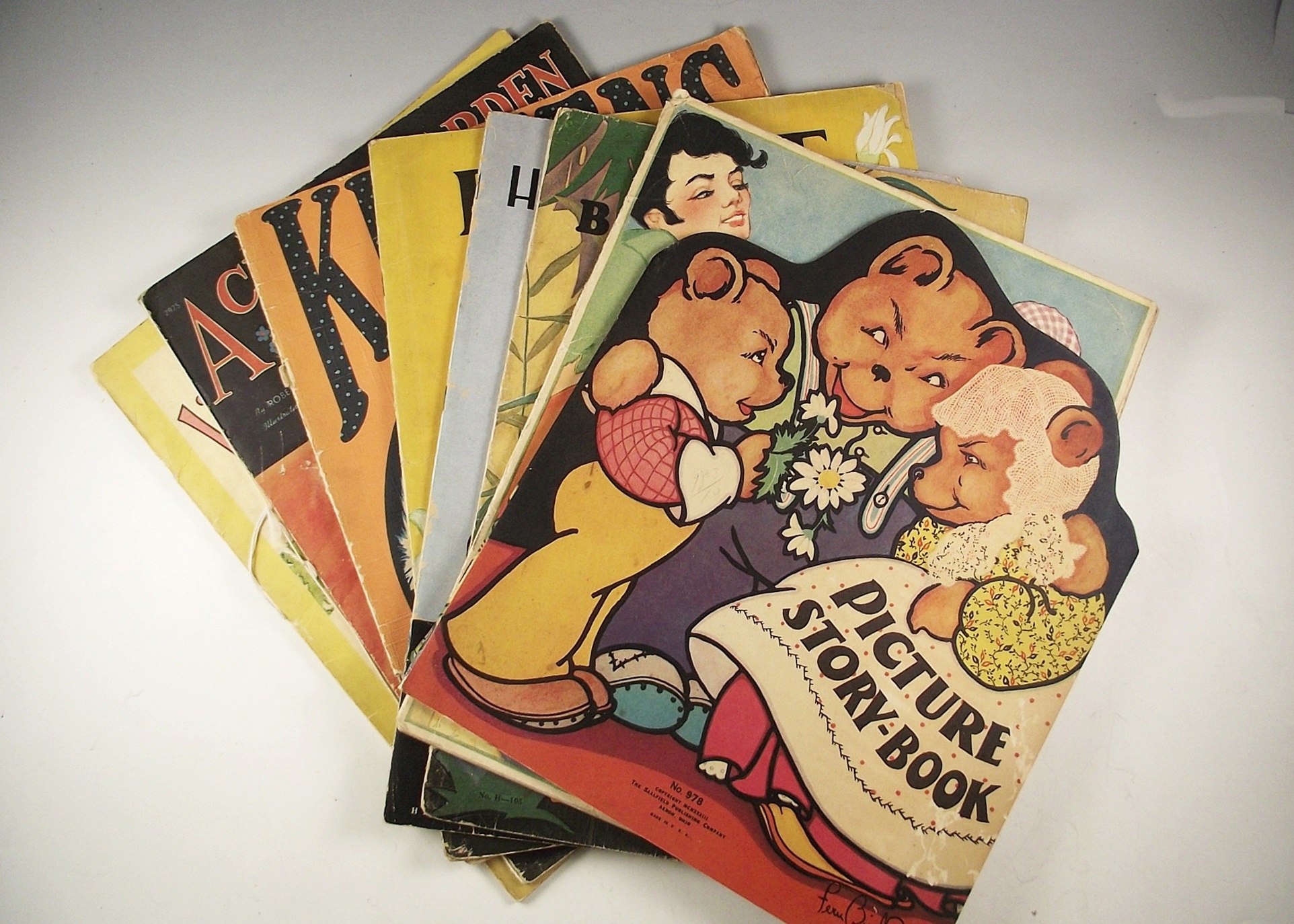 Circa 1930s Collection of Children's Books Illustrated by Ferie Bisel Peat