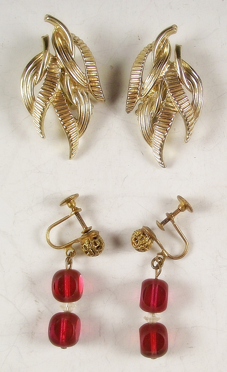 Grouping of Vintage Earrings