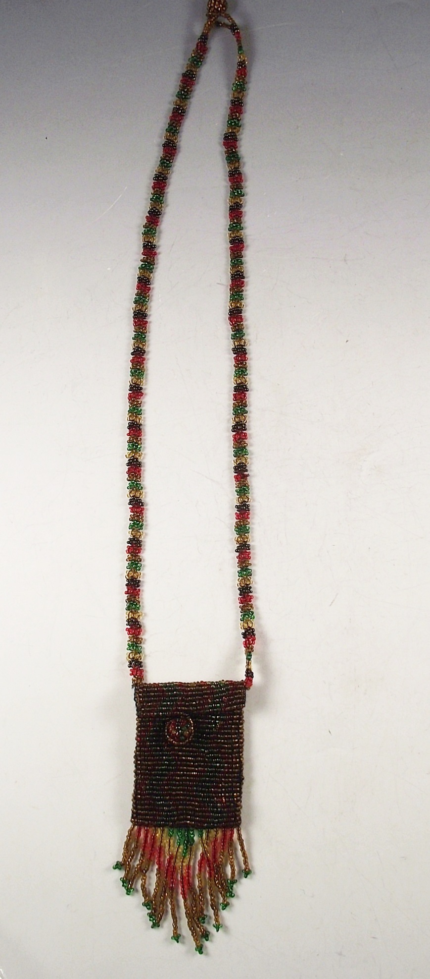 Two Hand Strung Seed Bead Necklaces
