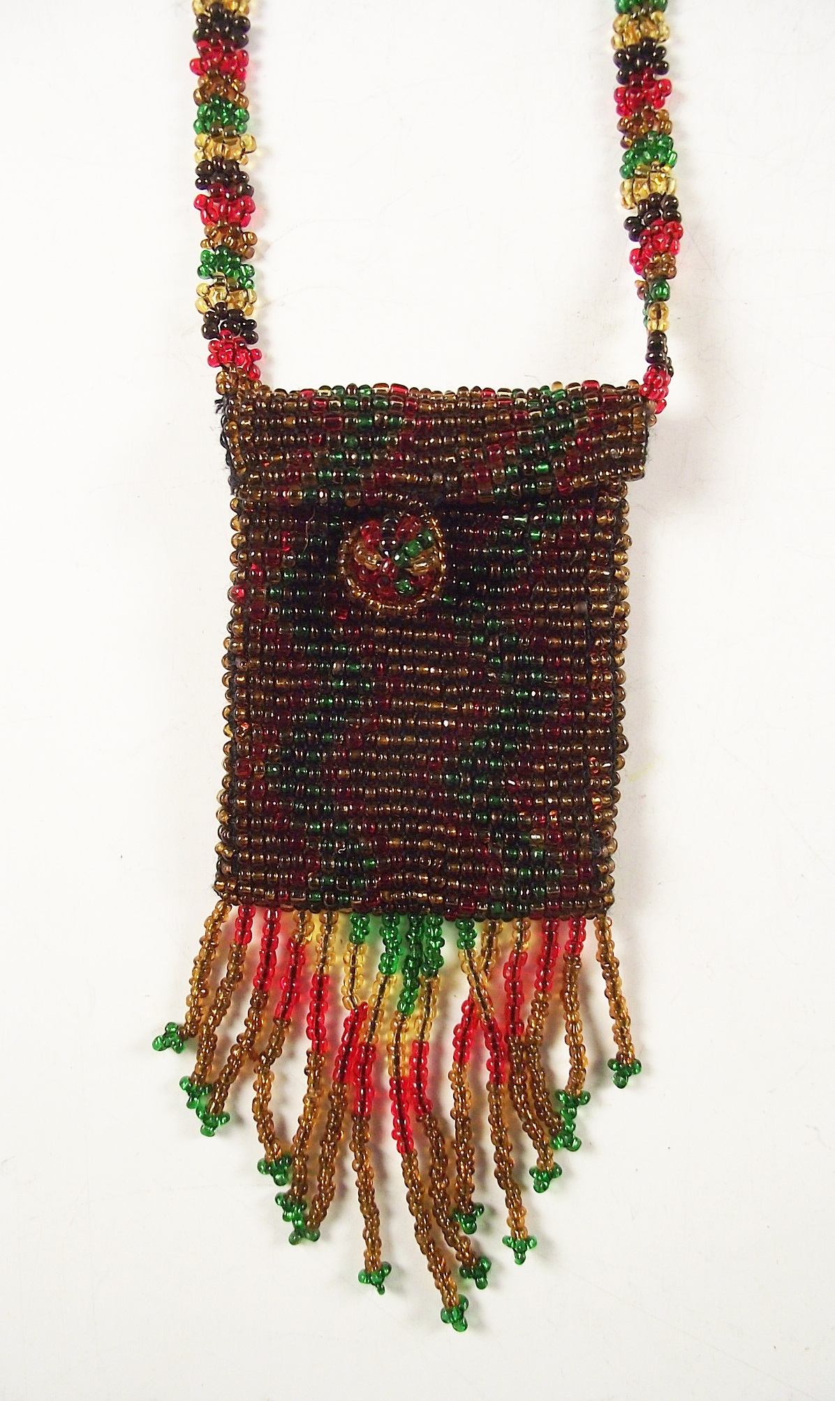 Two Hand Strung Seed Bead Necklaces