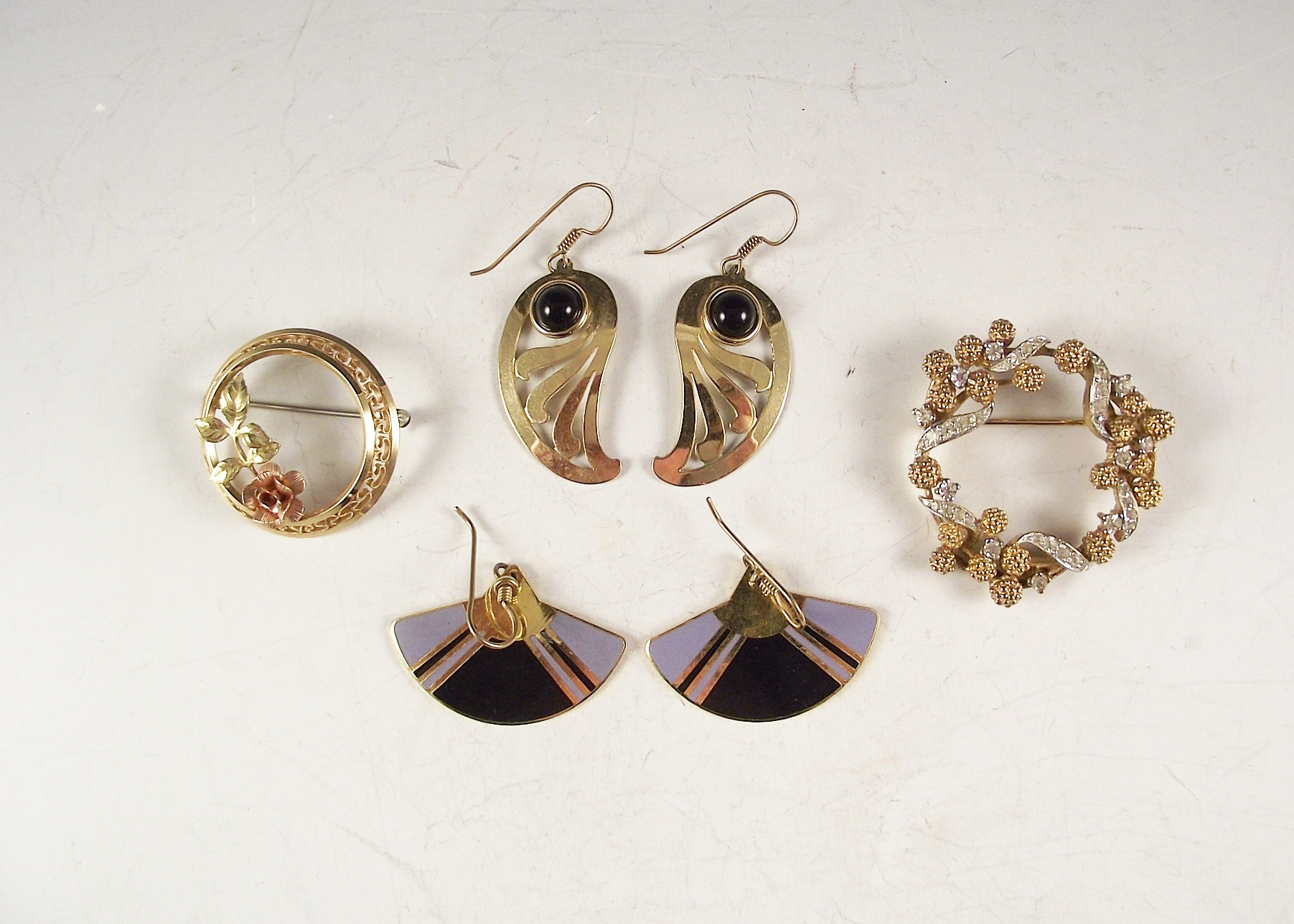 Four Signed Jewelry Pieces