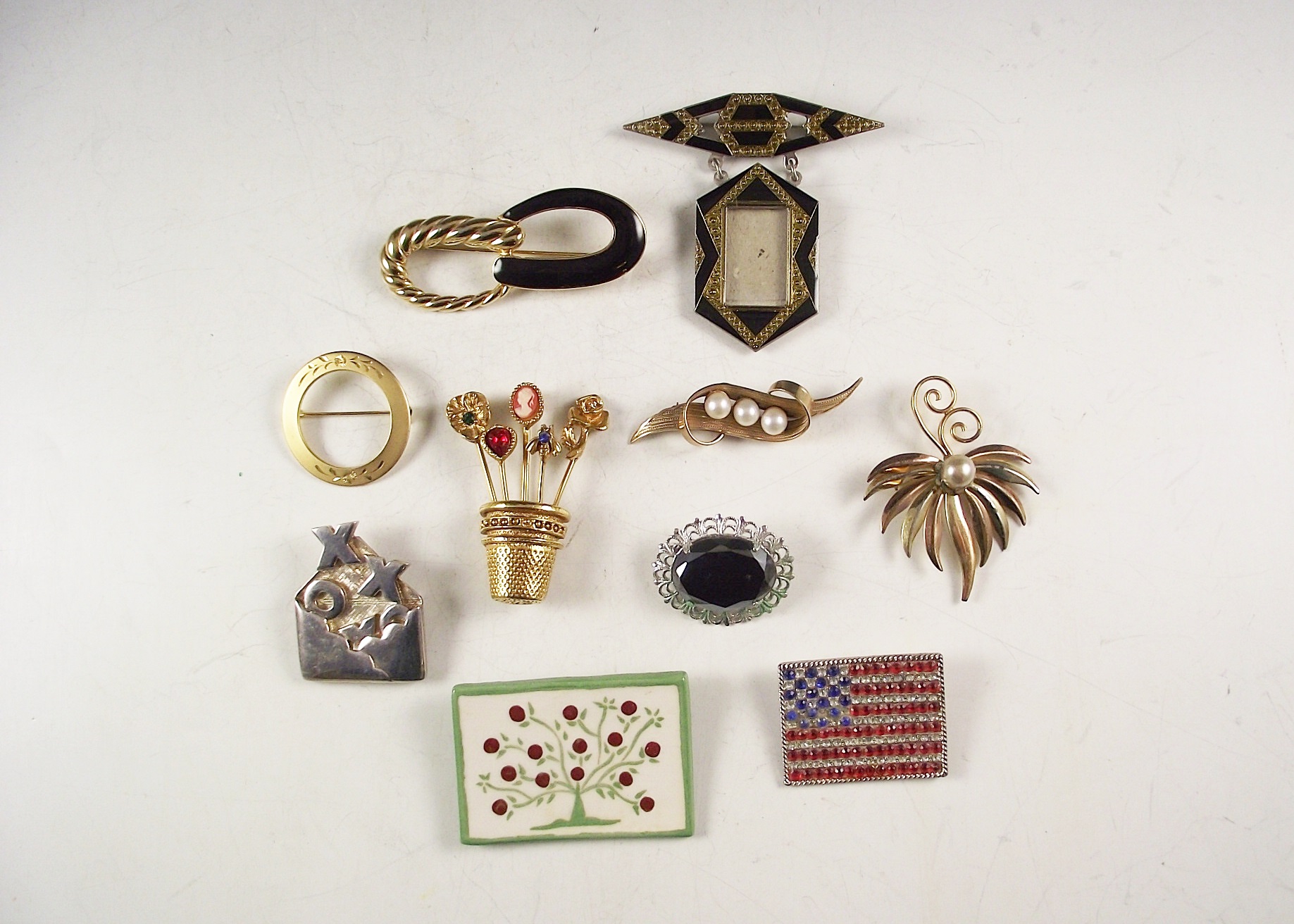 Collection of Brooches