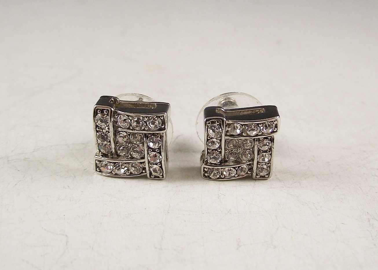 Rhinestone Jewelry, Bracelet and Earrings