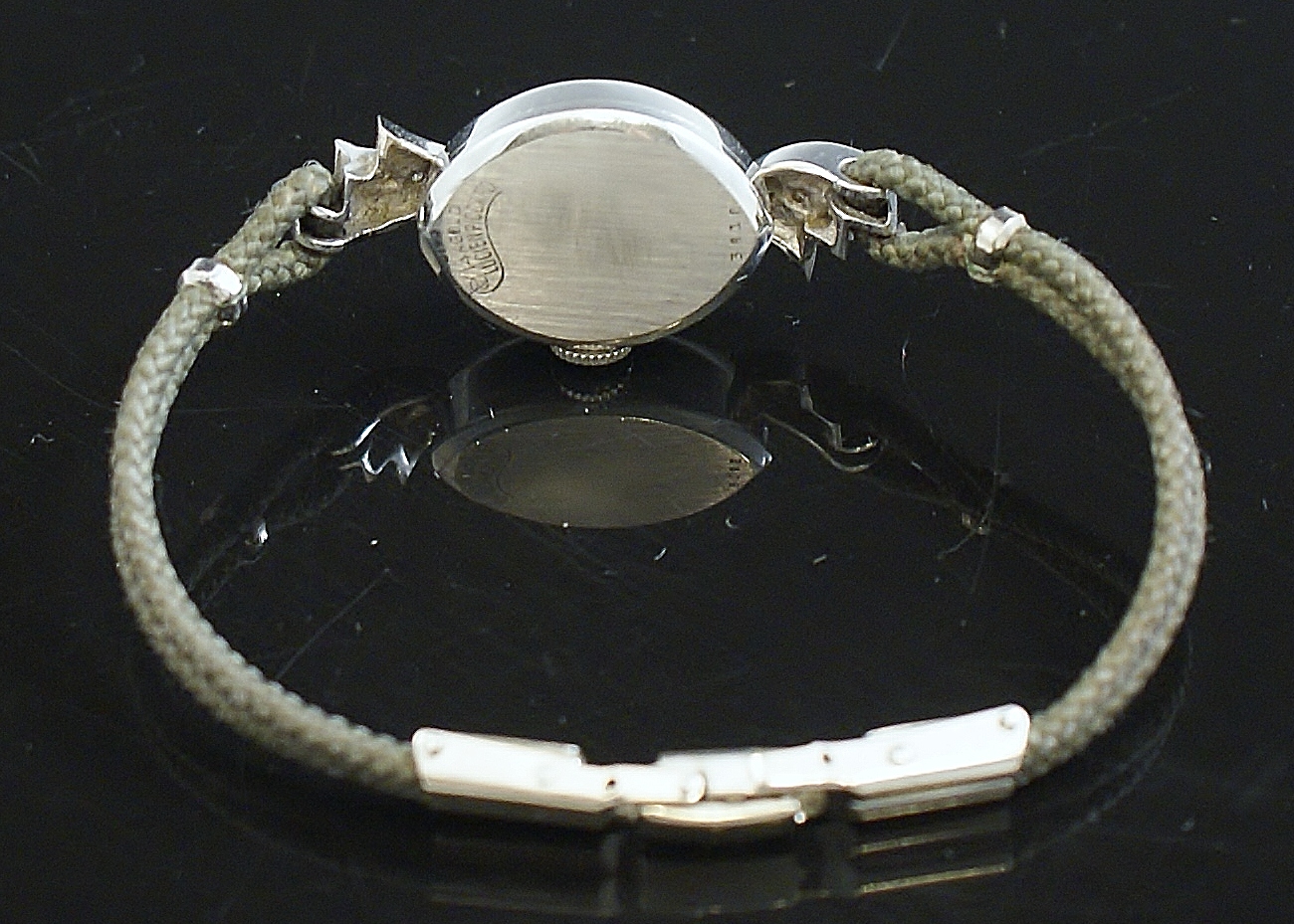 Ladies 1940's 14K White Gold Lucien Piccard Watch