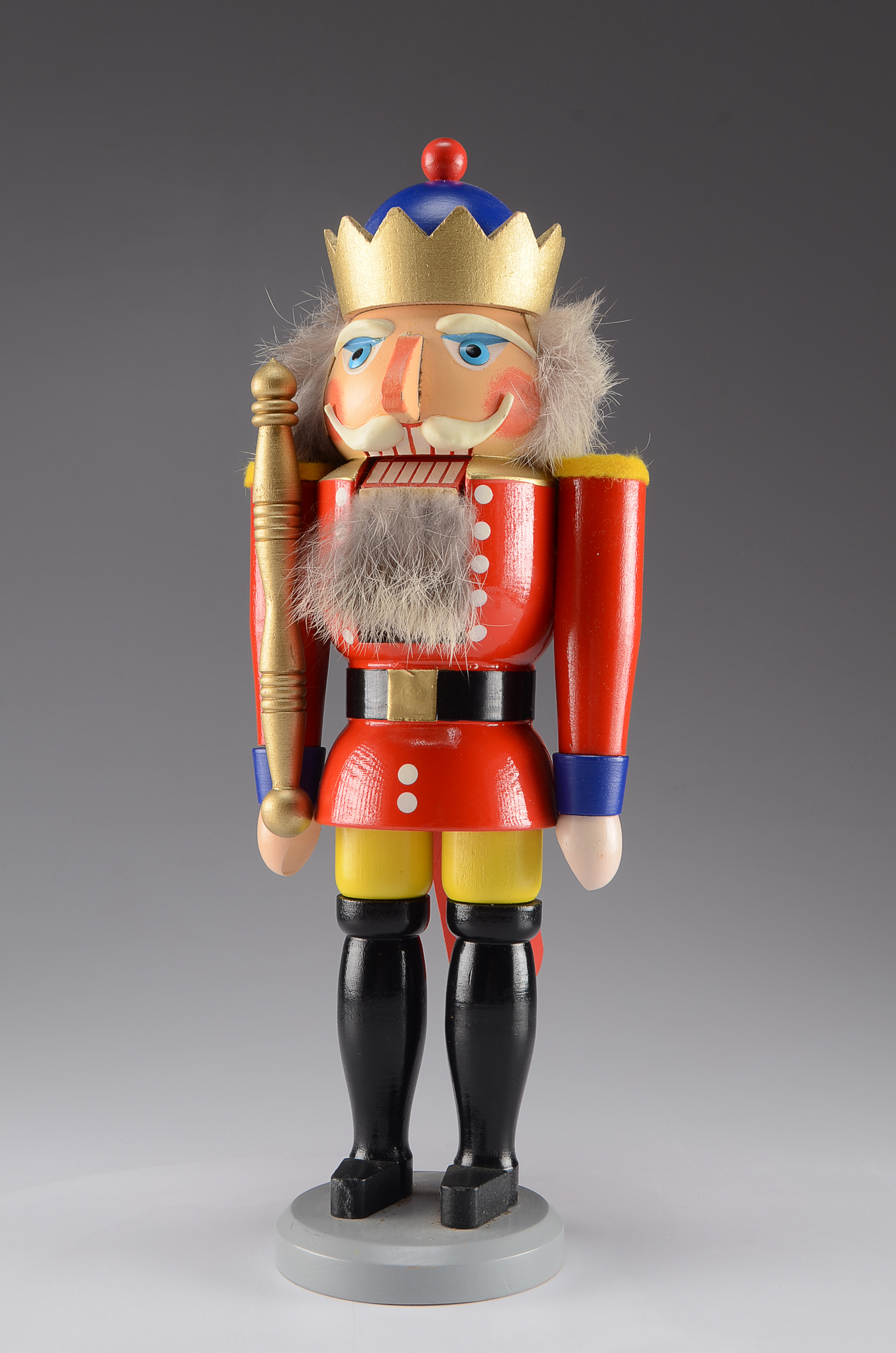 German Seiffener Wooden King Nutcracker