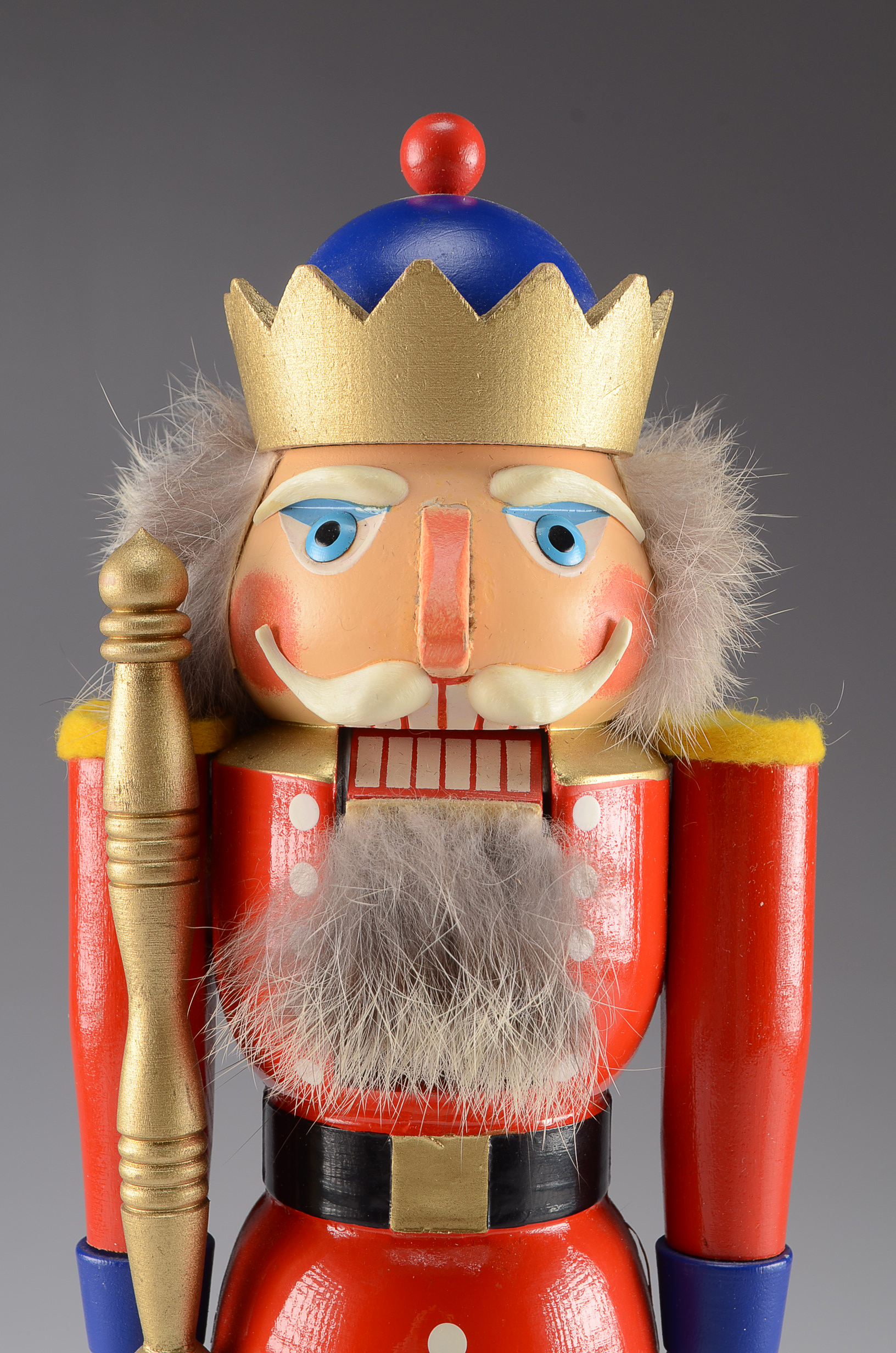 German Seiffener Wooden King Nutcracker