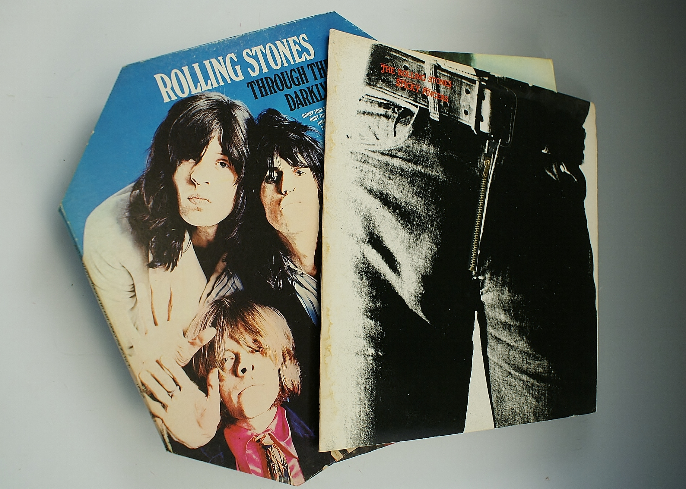 11 Vintage Rolling Stones Vinyl LP's