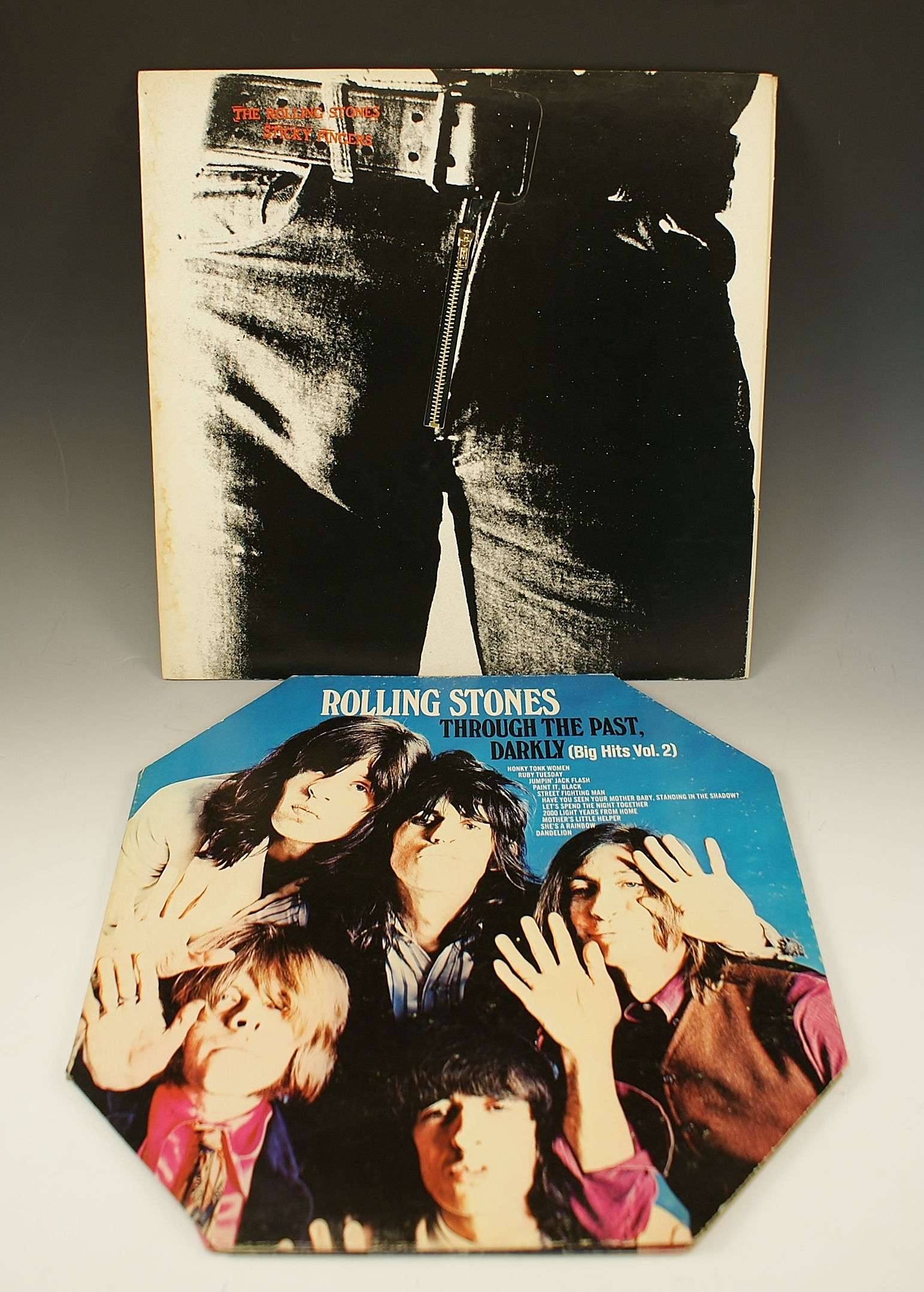 11 Vintage Rolling Stones Vinyl LP's