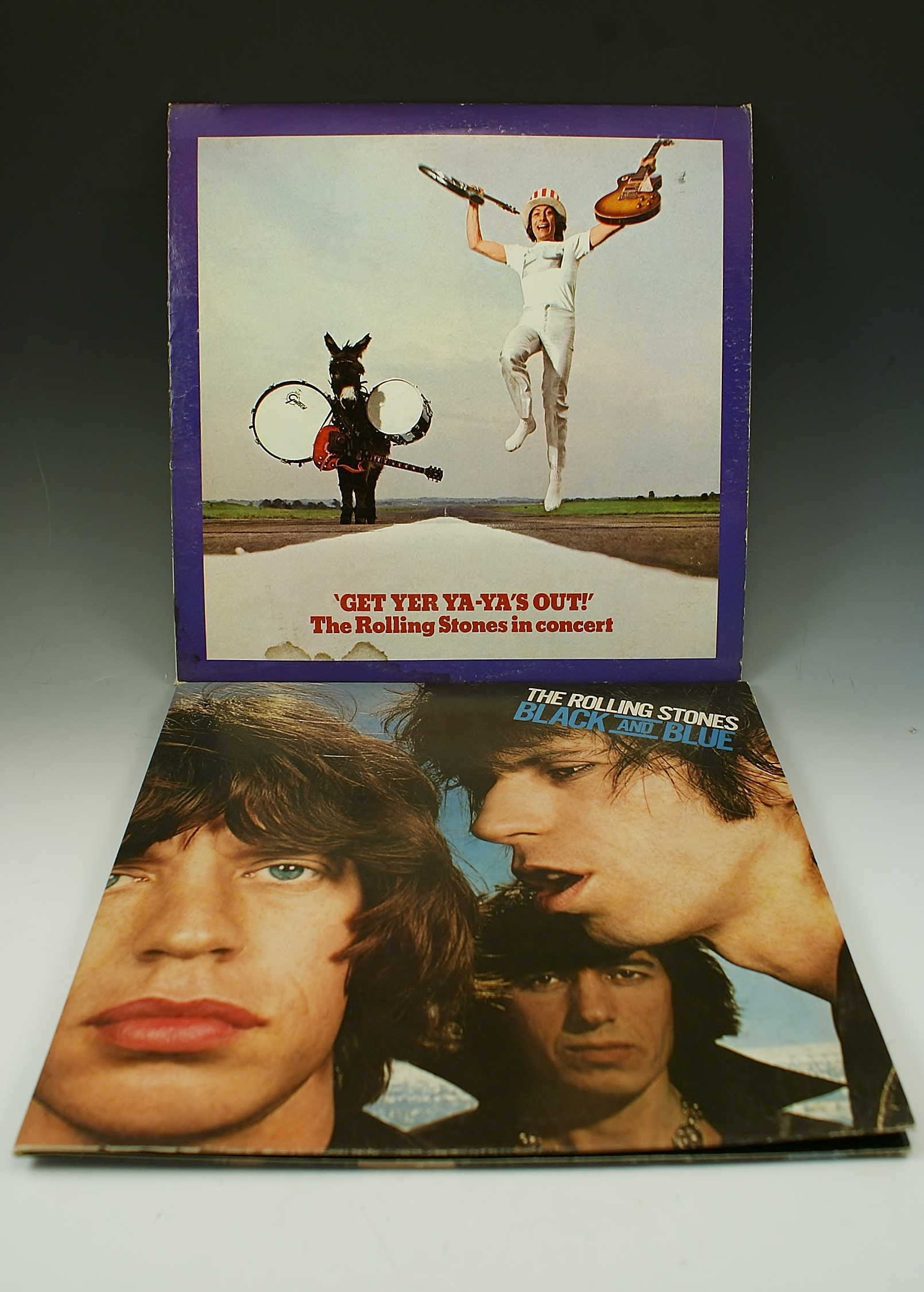 11 Vintage Rolling Stones Vinyl LP's