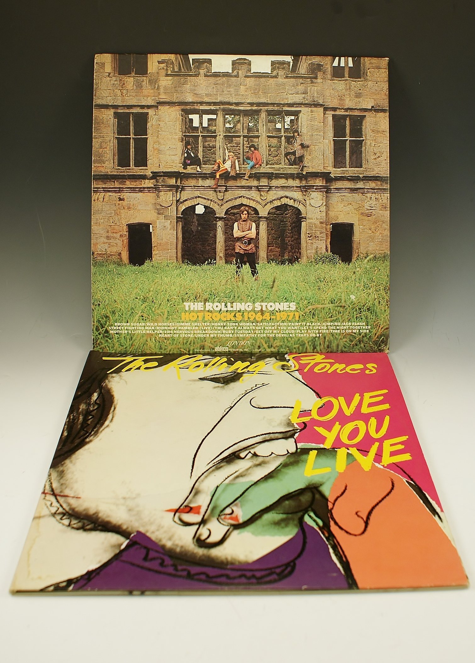 11 Vintage Rolling Stones Vinyl LP's