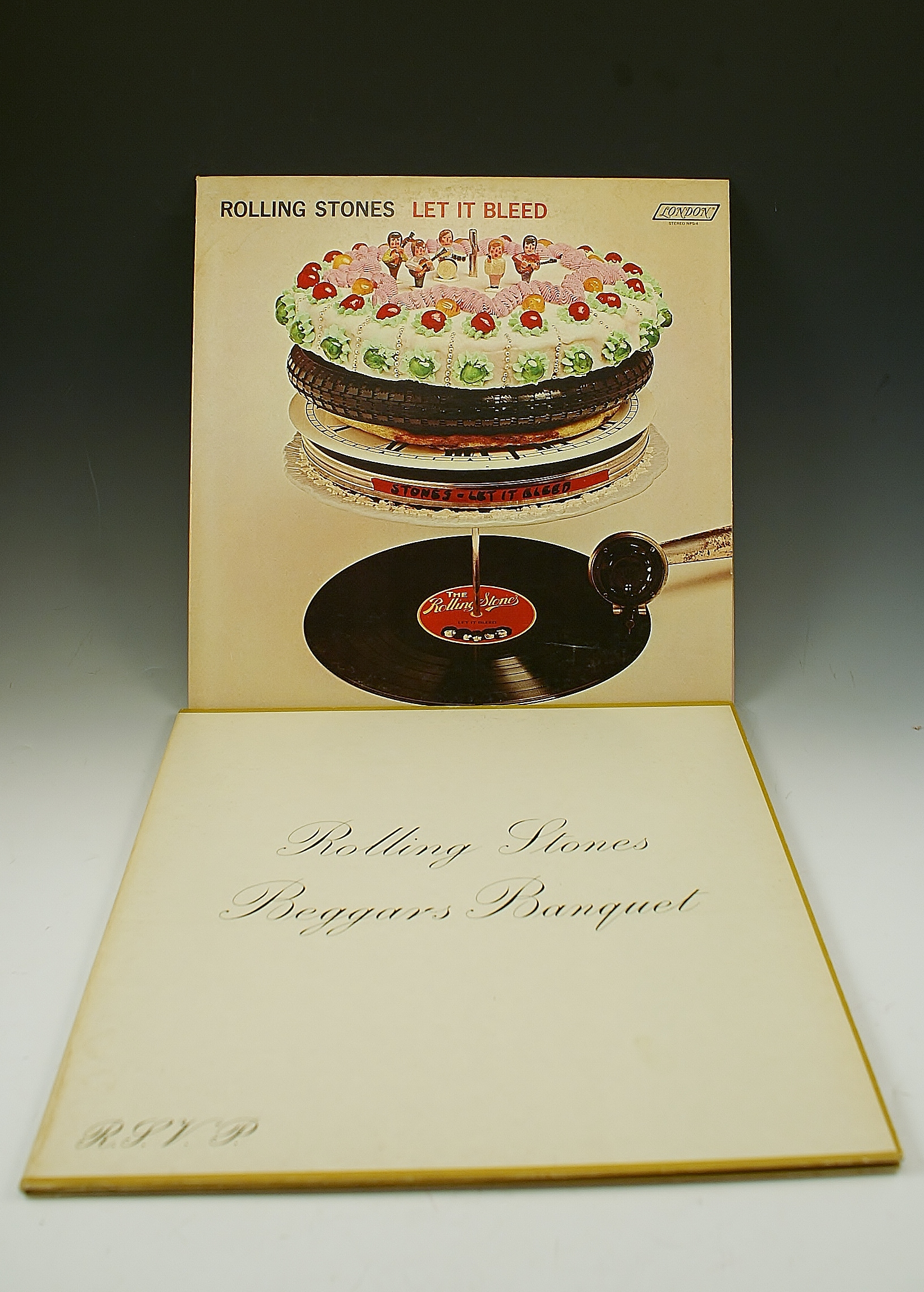 11 Vintage Rolling Stones Vinyl LP's