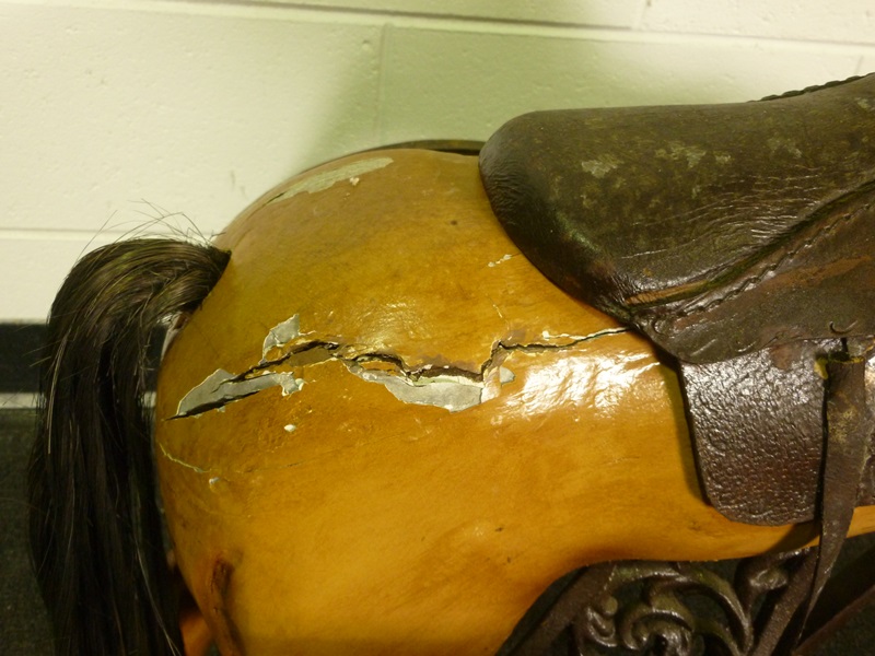 Victorian Style Horse Form Tricycle 