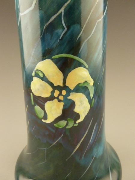 Vintage Hand Painted Porcelain Vase