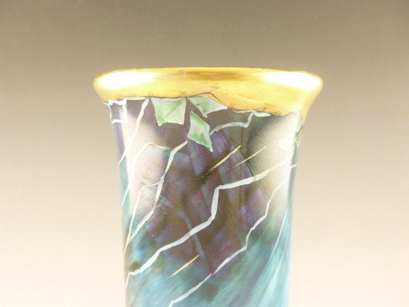 Vintage Hand Painted Porcelain Vase