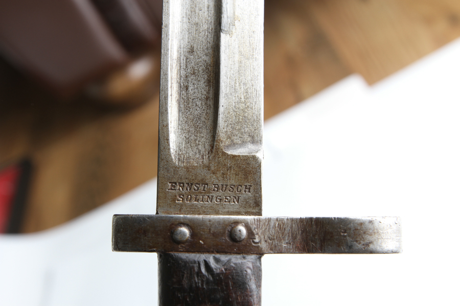 WWI Ernst Busch Solingen Bayonet