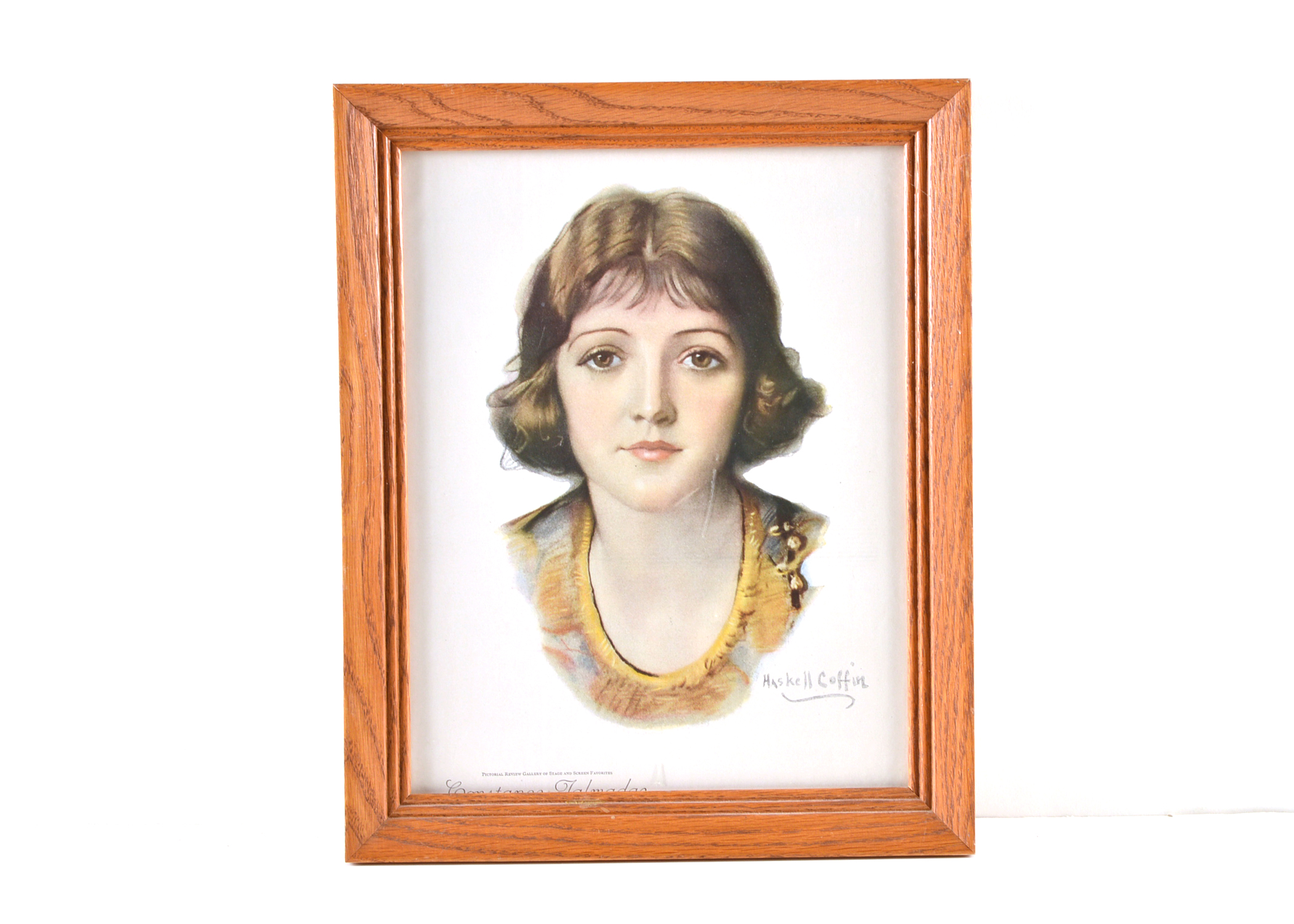 Haskell Coffin Print of 1920 Actress Constance Talmadge