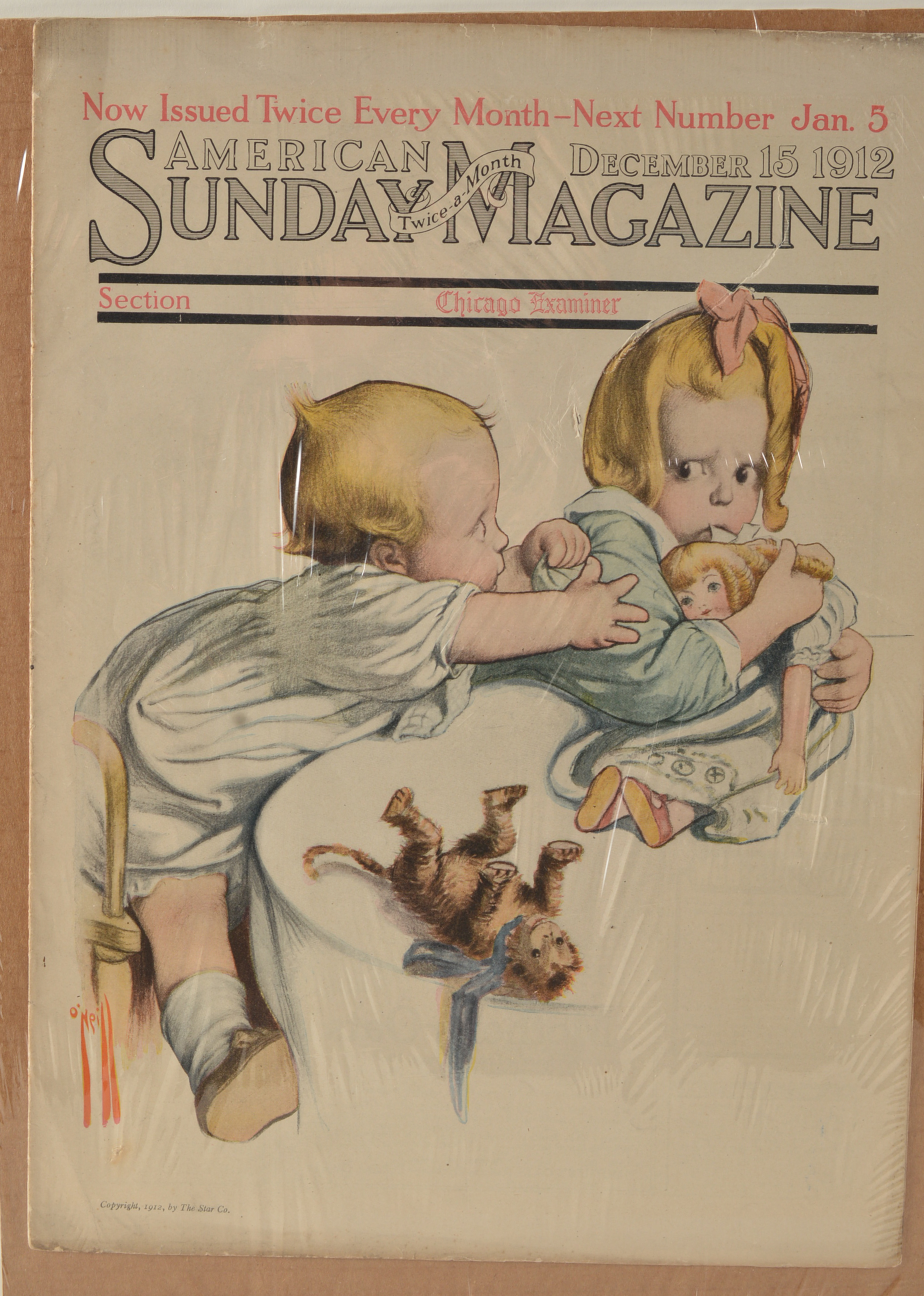 1912 American Sunday Magazine Plus Complete Liberty Calendar