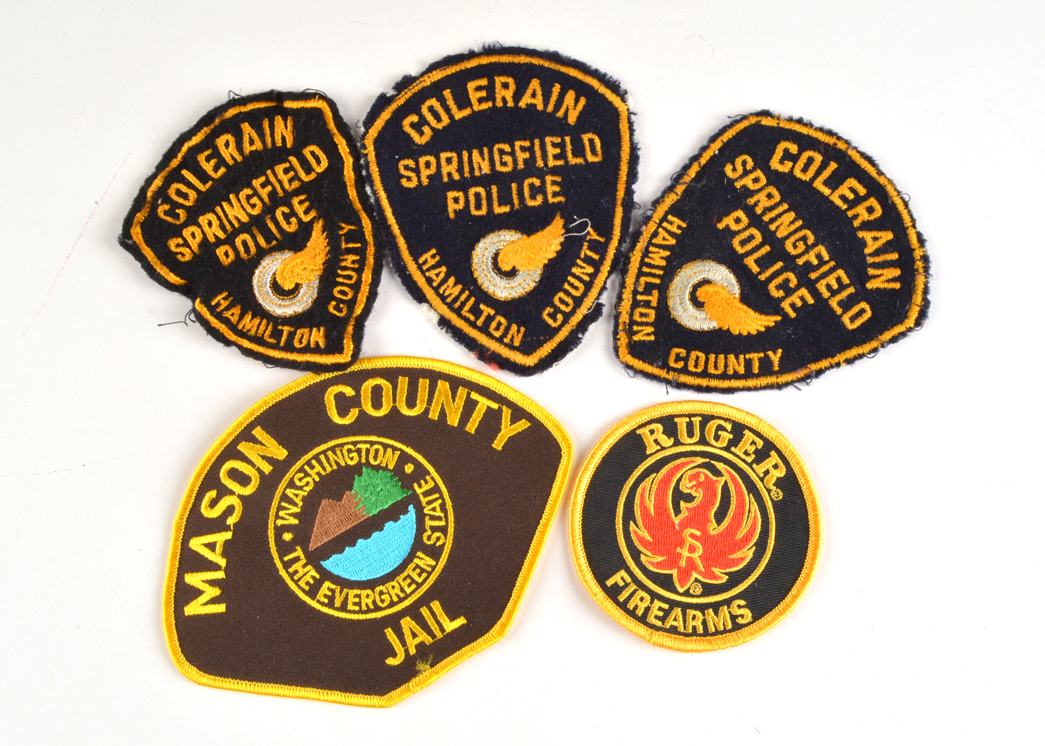 Collection of Police Uniform Patches