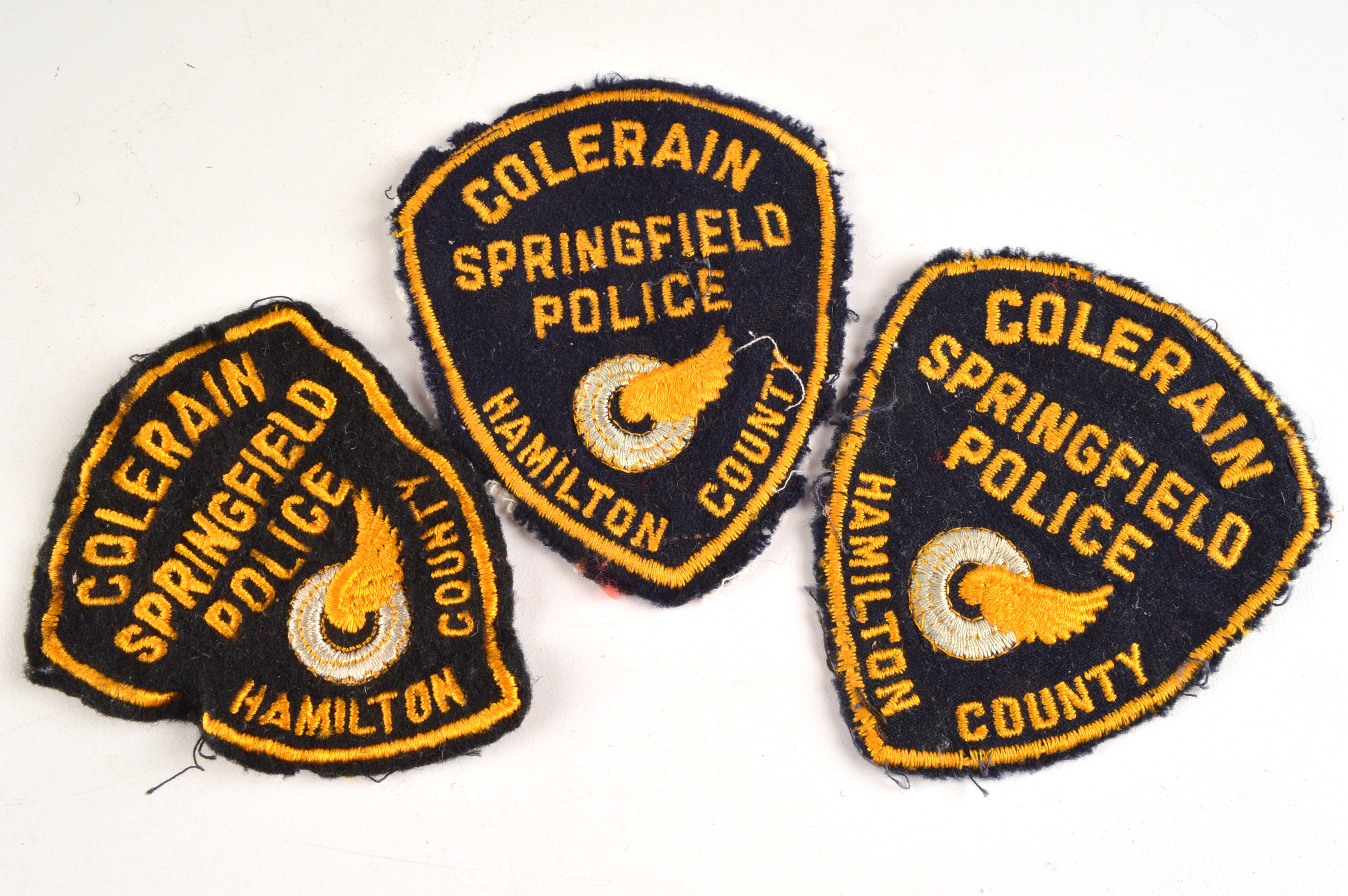 Collection of Police Uniform Patches