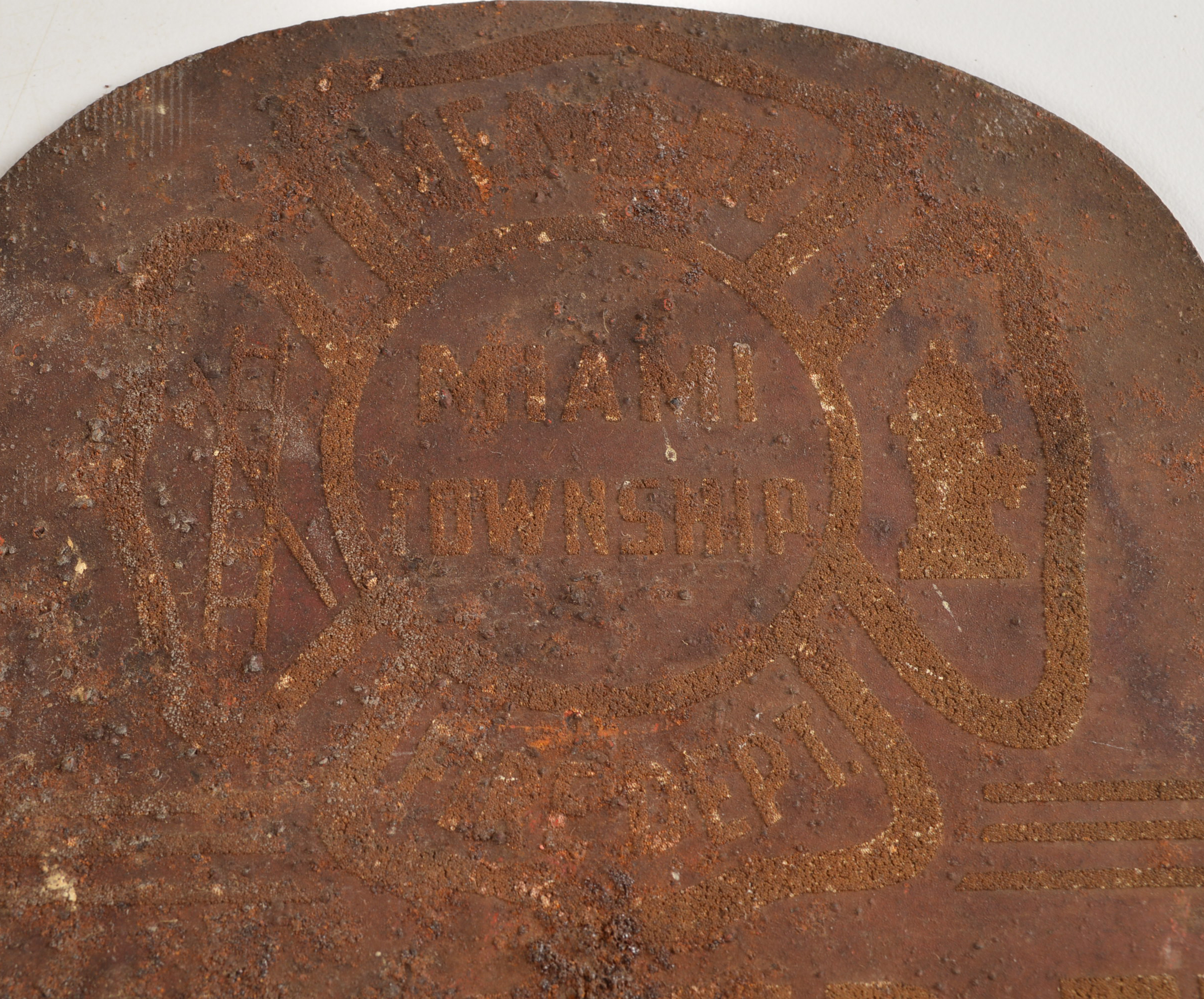 Miami Township Fire Dept. Sign