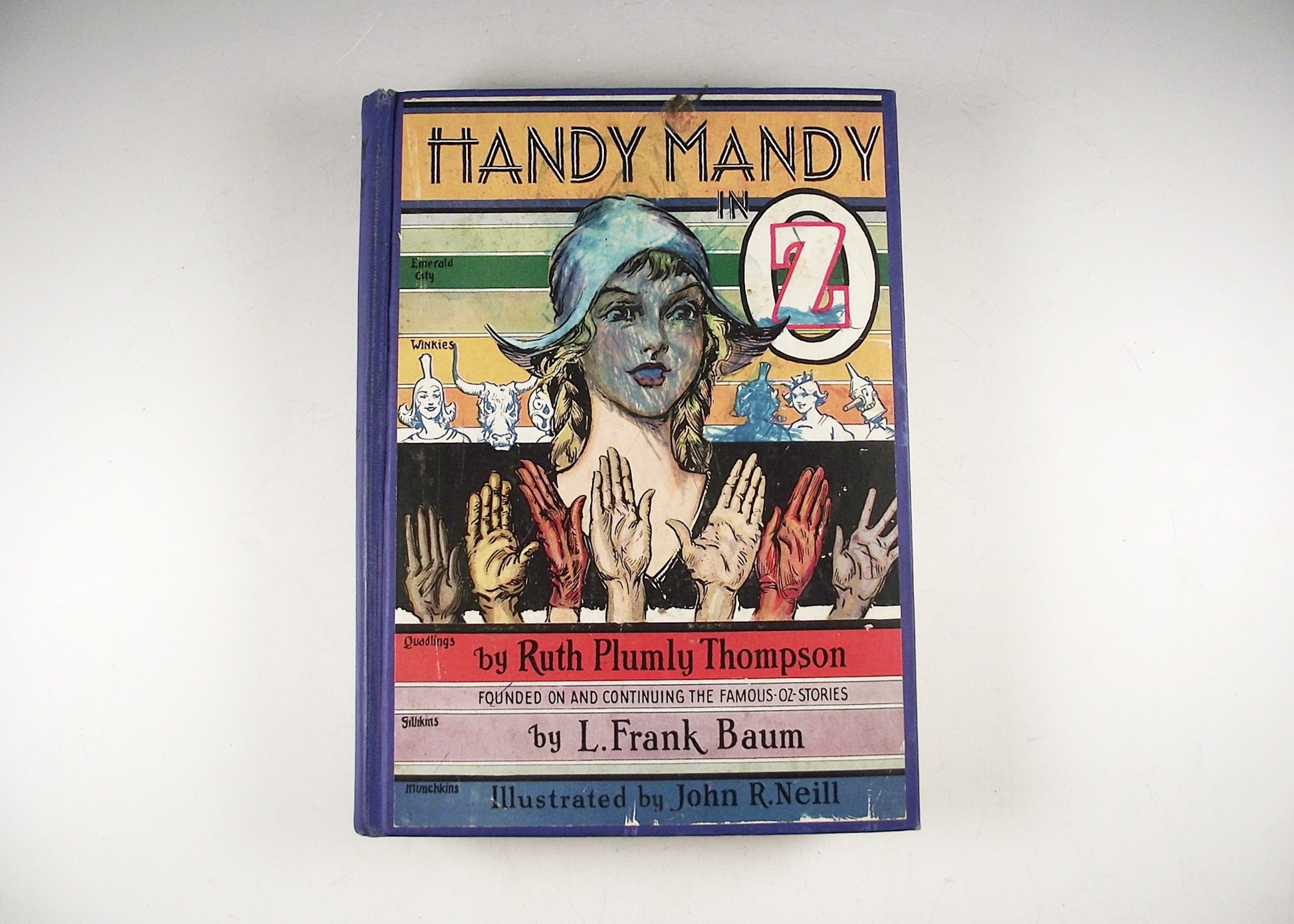 Four Vintage Hardbound Books from "The Wizard of Oz" Series